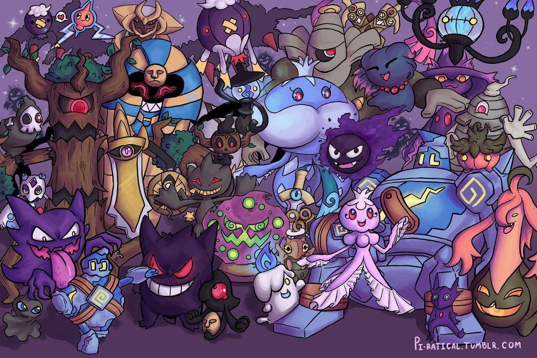 Ghost Pokémon Wallpapers Wallpaper Cave