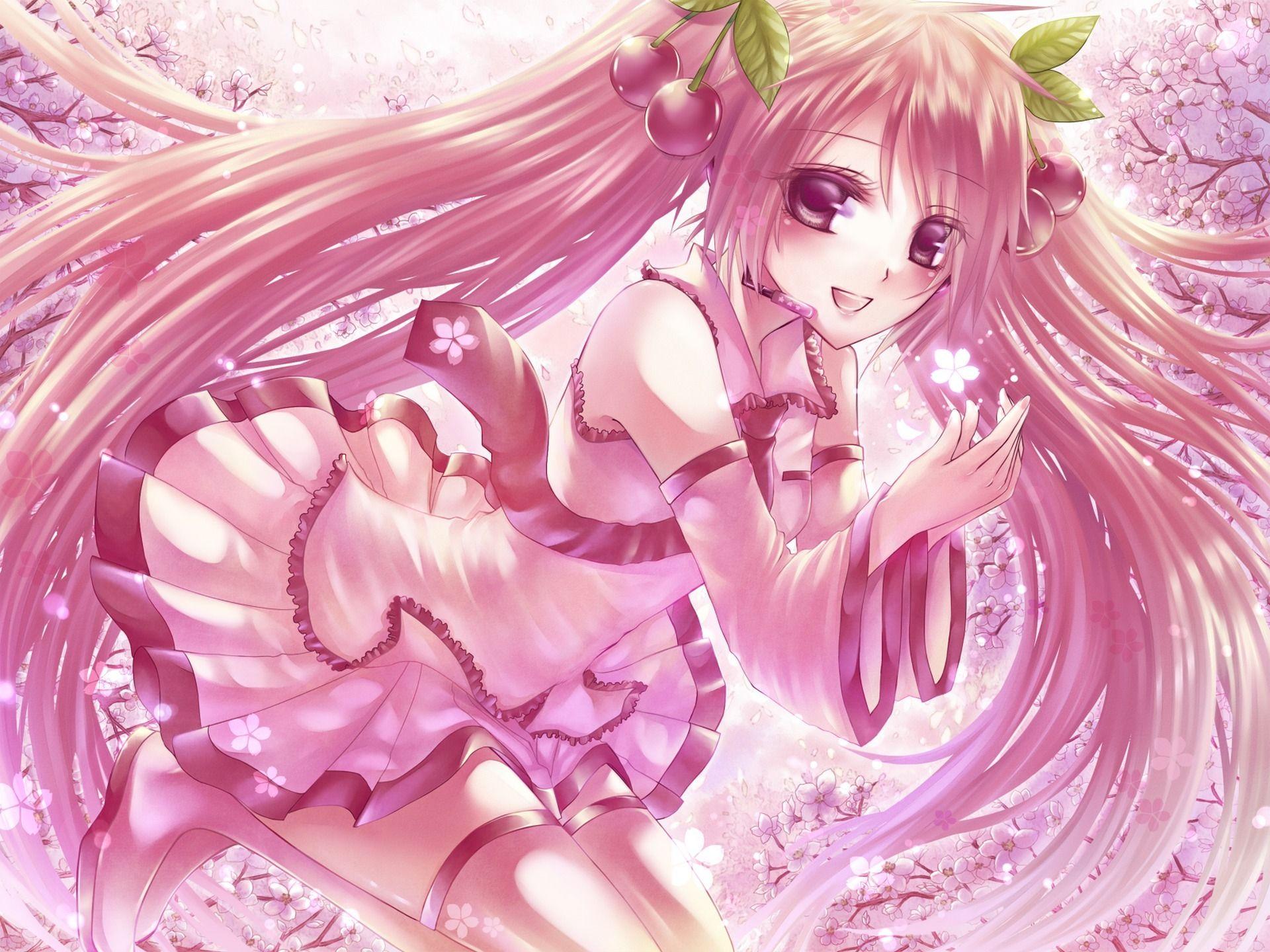 Sakura Miku Wallpapers Wallpaper Cave