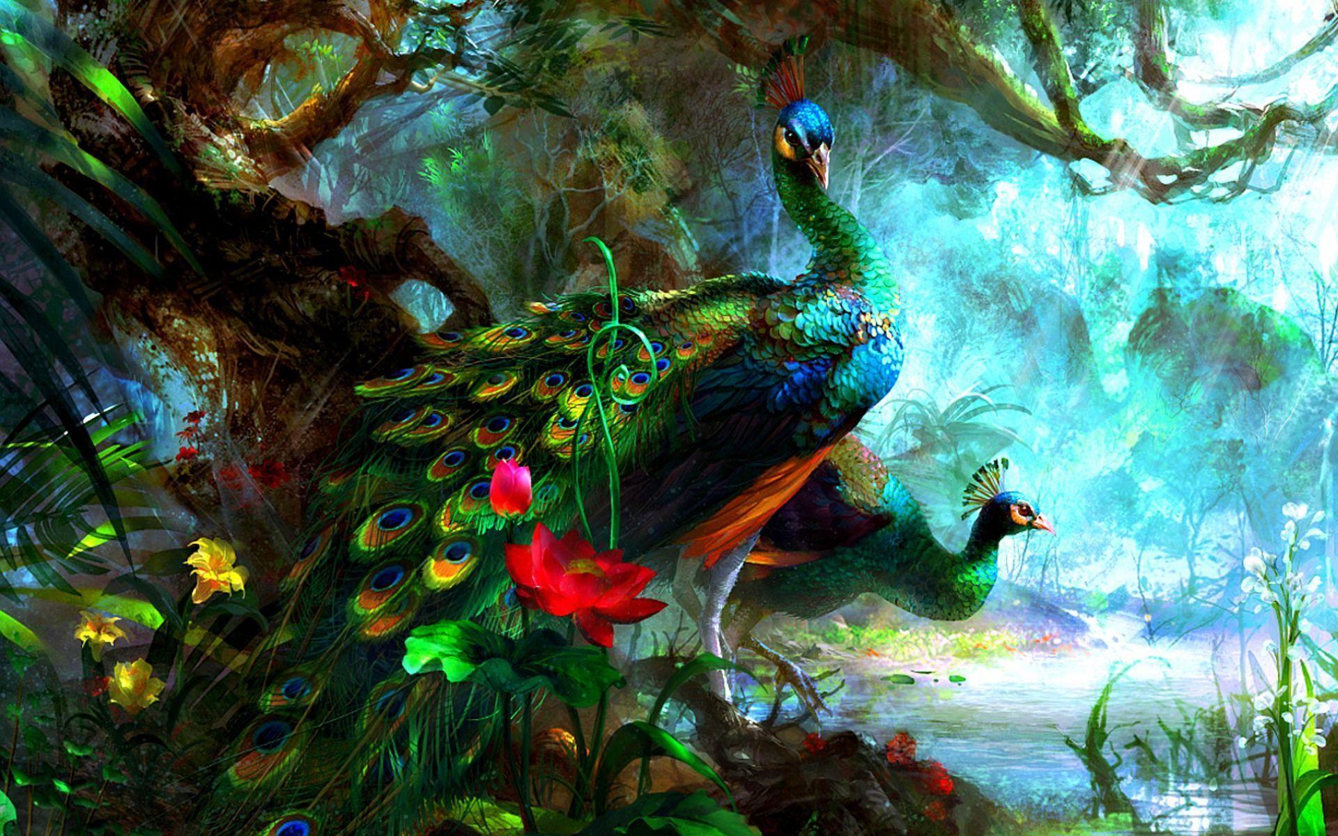 Peacocks Wallpapers Wallpaper Cave