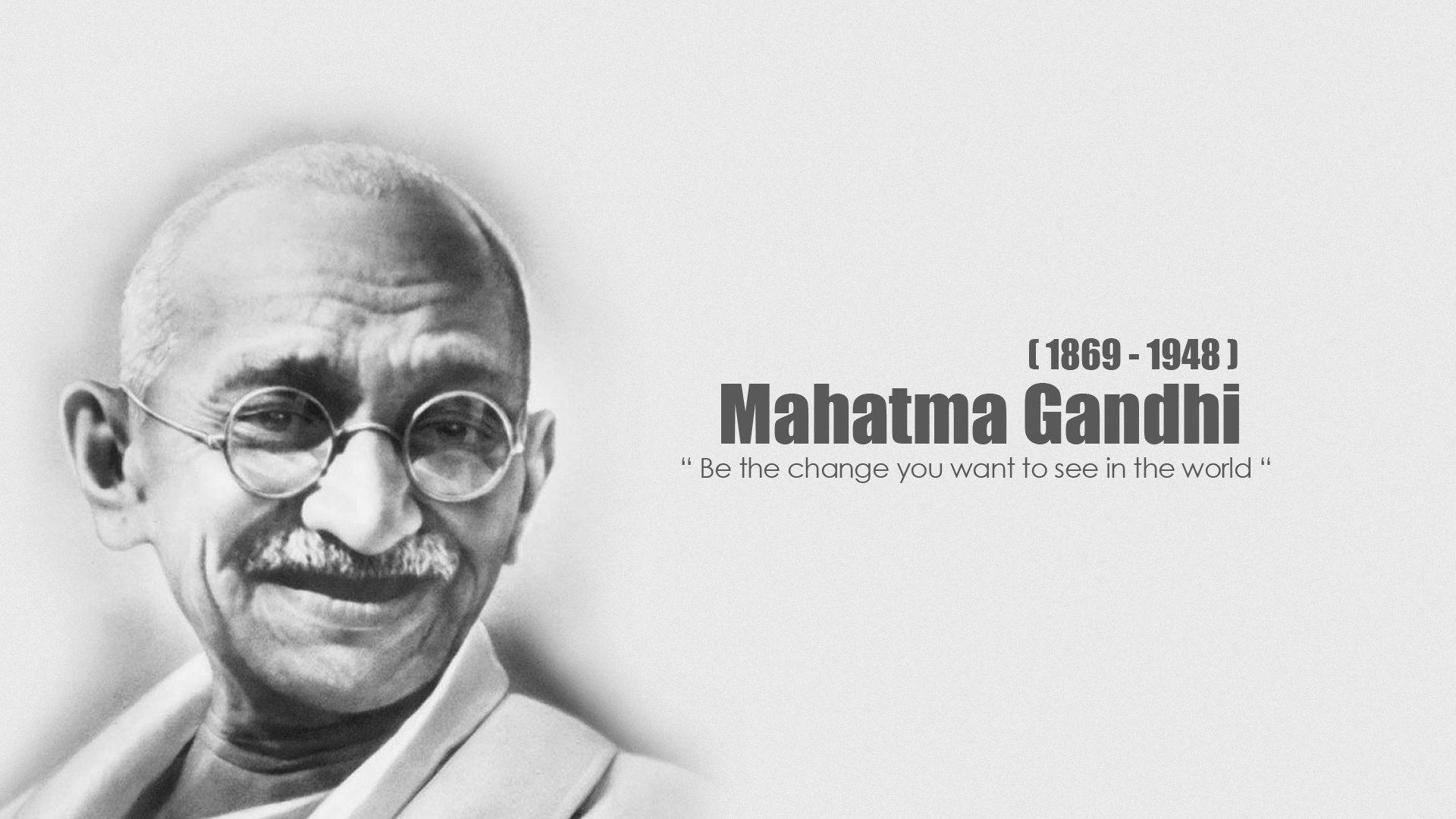 Mahatma Gandhi Wallpapers Wallpaper Cave