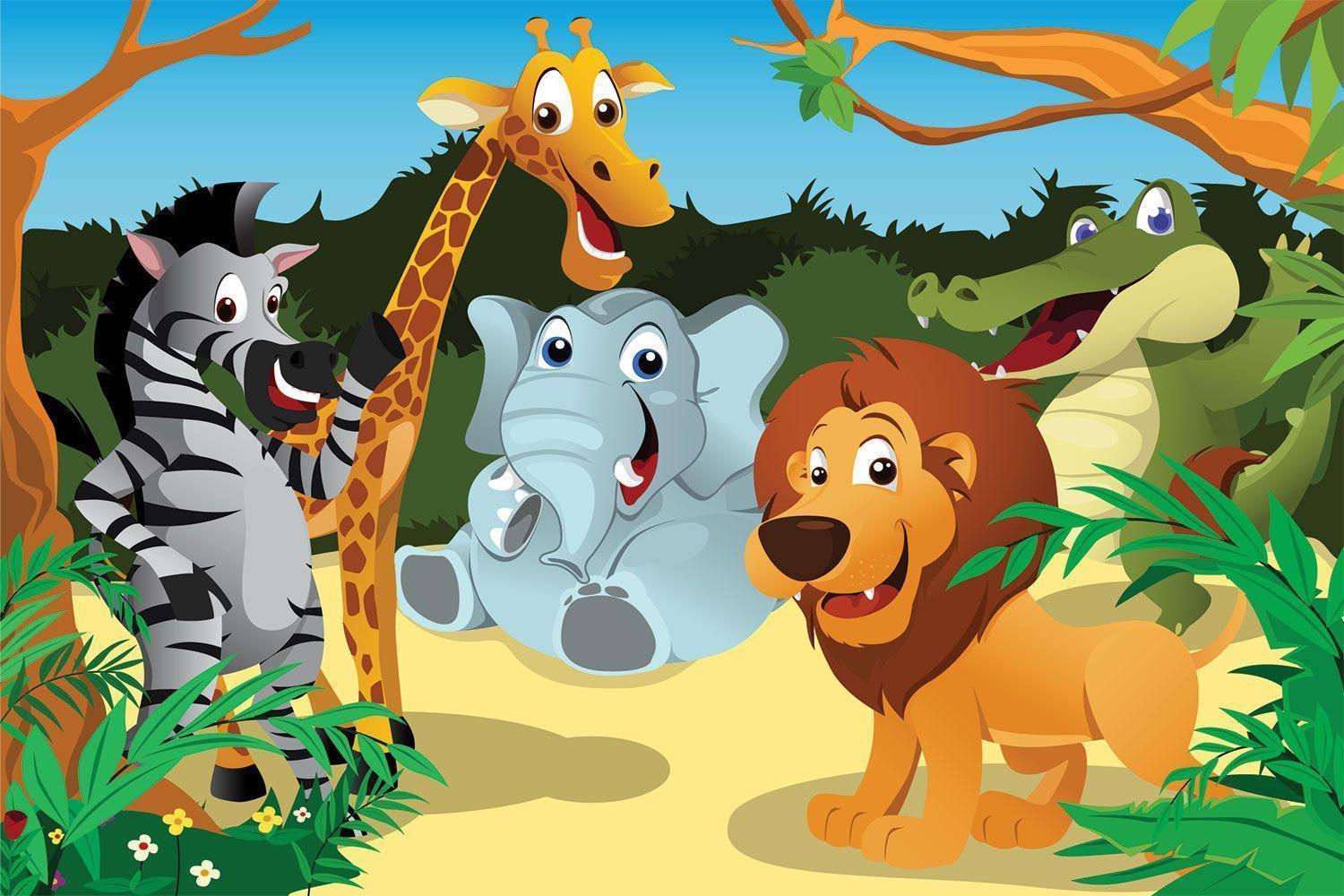 Baby Cartoon Animals Wallpapers Wallpaper Cave