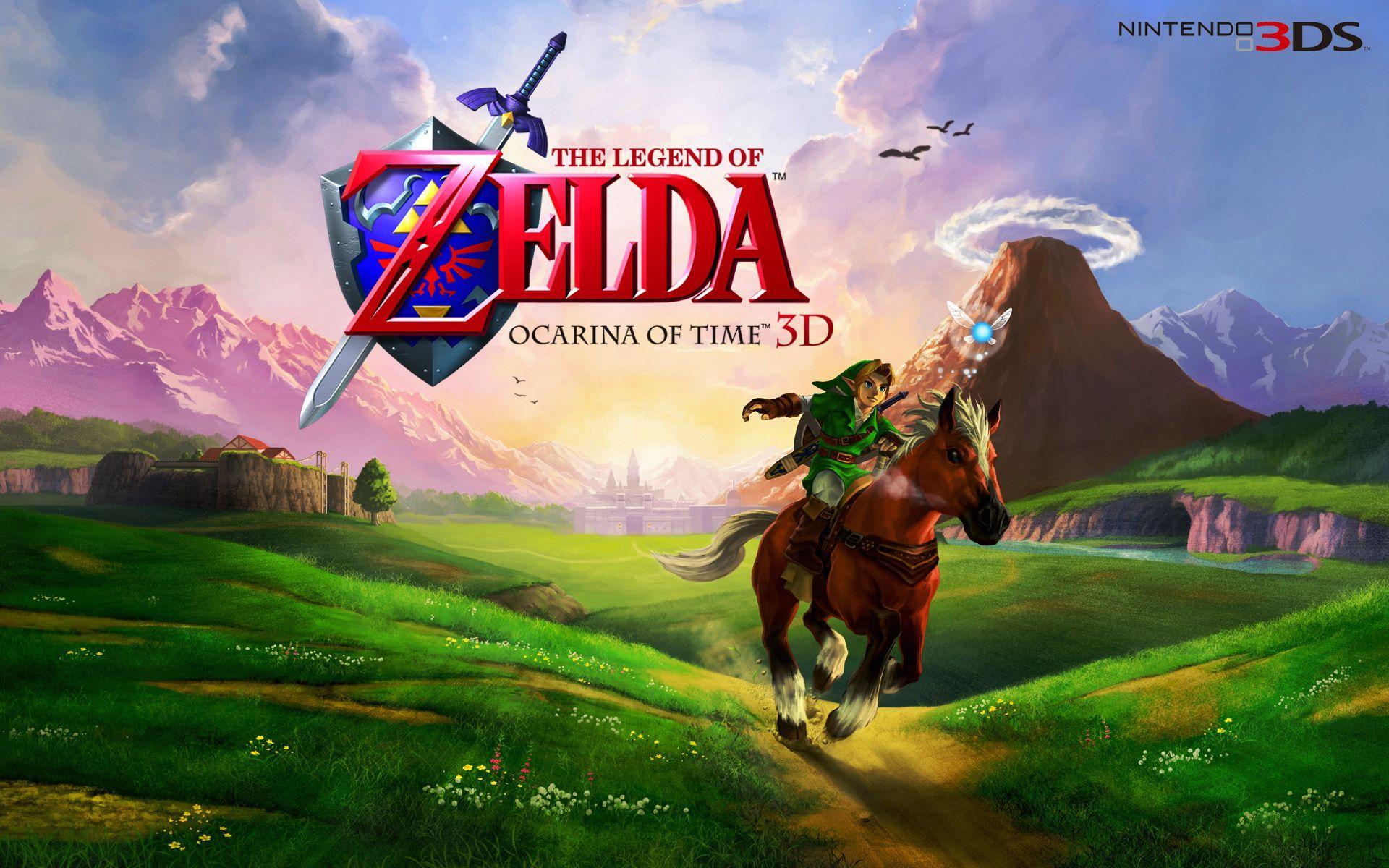 The Legend Of Zelda Ocarina Of Time Wallpapers Wallpaper Cave