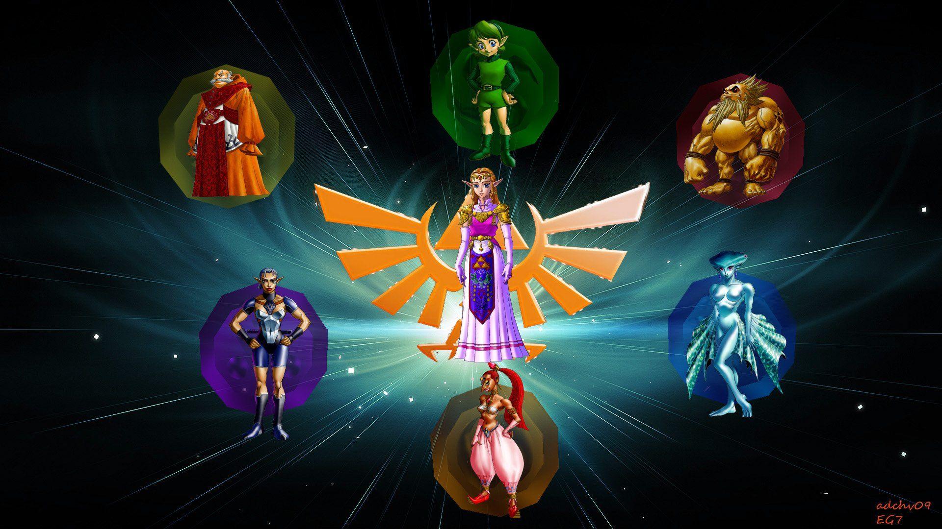 The Legend Of Zelda Ocarina Of Time Wallpapers Wallpaper Cave