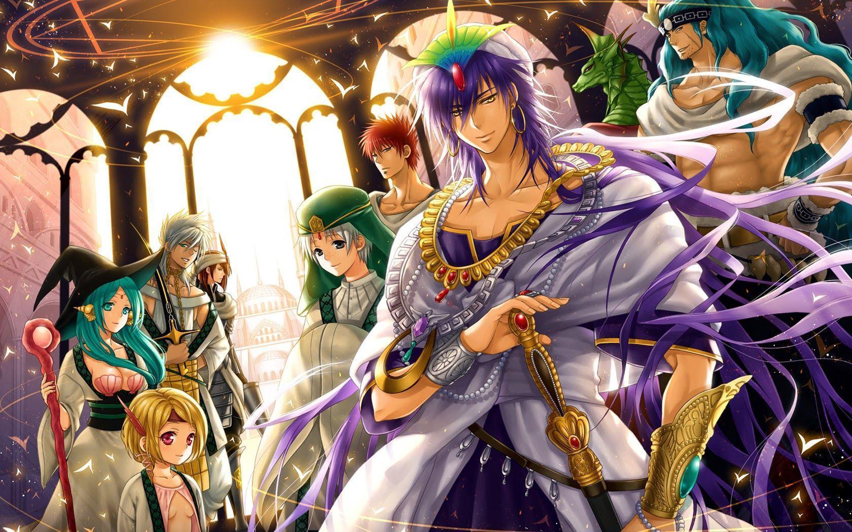 Yunan Magi The Kingdom Of Magic Wallpapers Wallpaper Cave