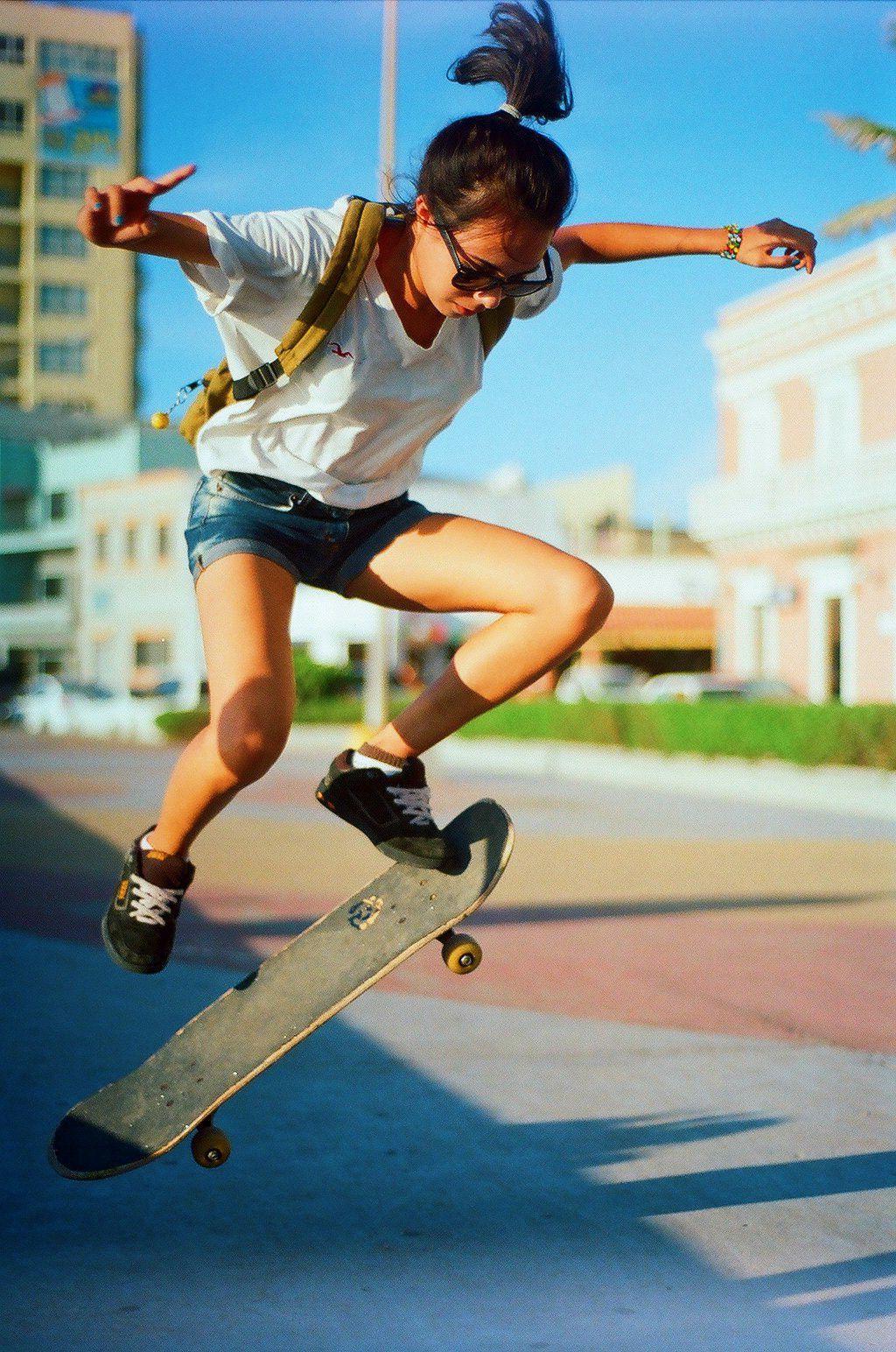 Skateboard Girls Wallpapers Wallpaper Cave