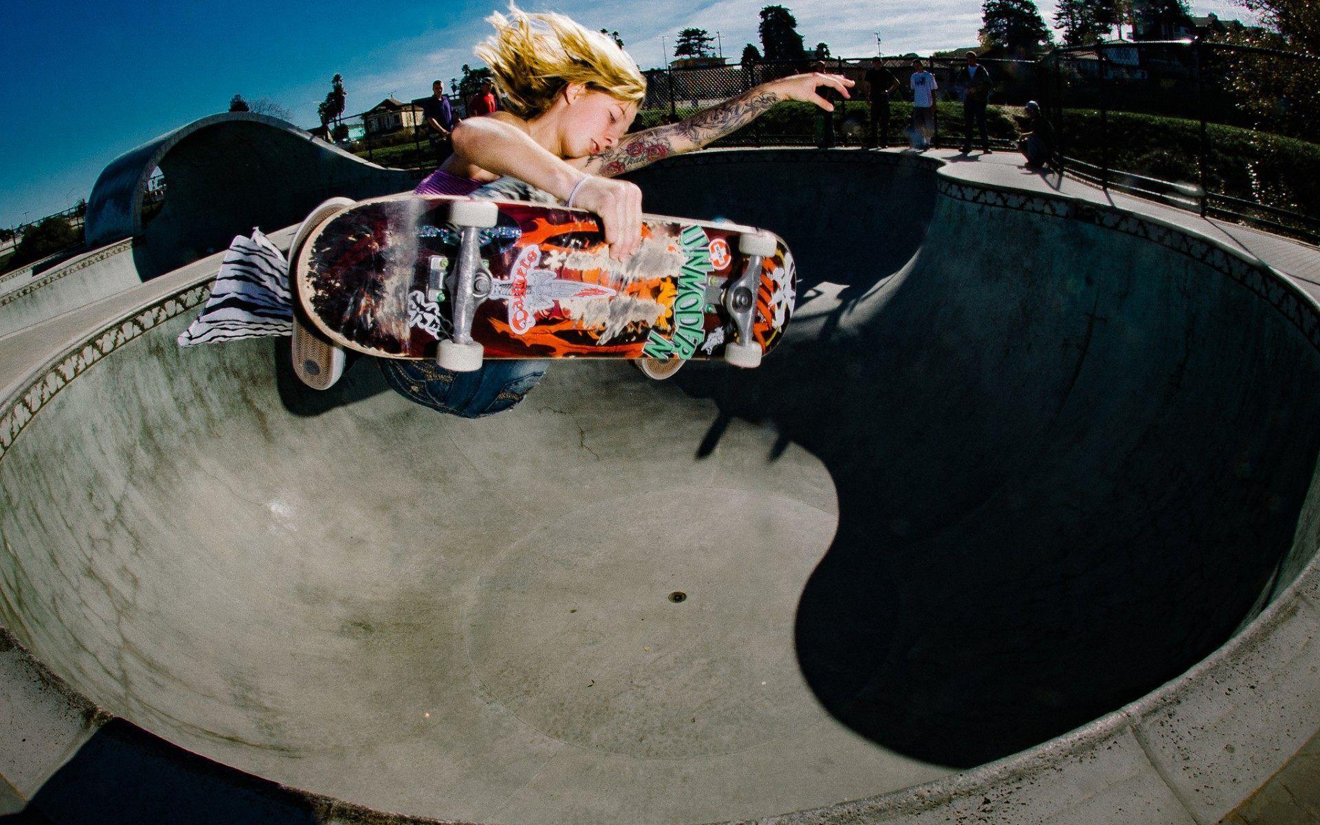 Skateboard Girls Wallpapers Wallpaper Cave