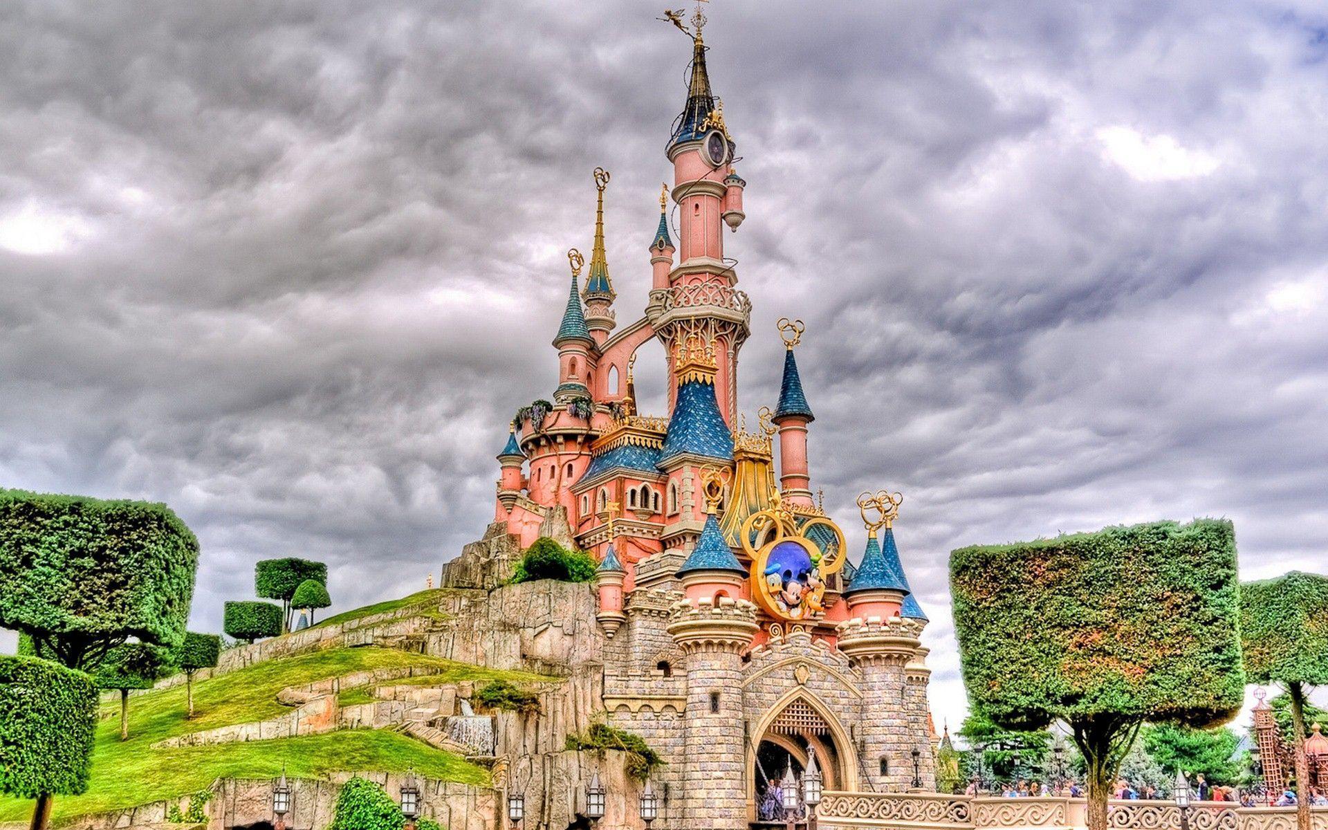 Castle Disneyland Paris Wallpapers Wallpaper Cave