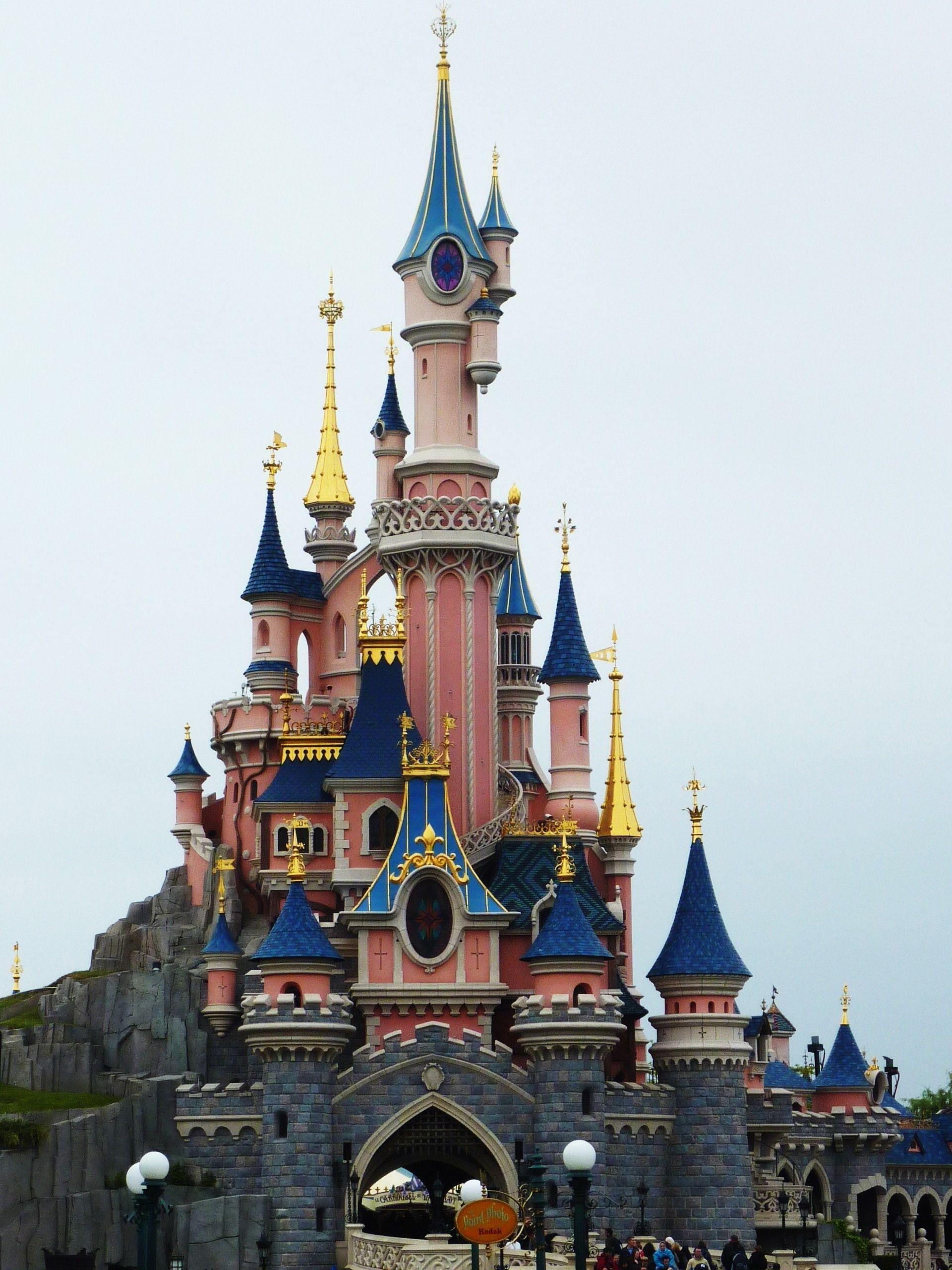 Castle Disneyland Paris Wallpapers Wallpaper Cave