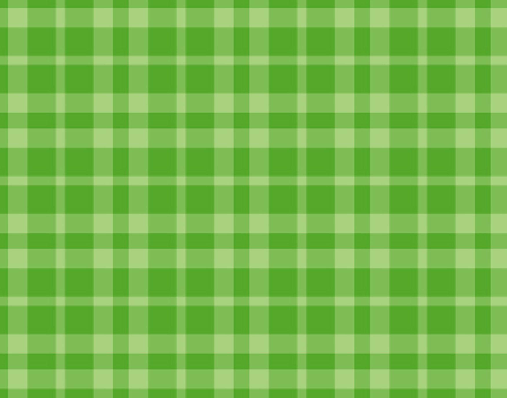 Green Plaid Wallpaper