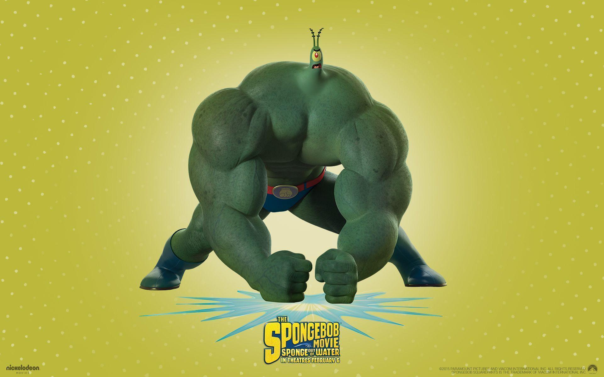 Gambar Plankton Di Film Spongebob Jona Wallpaper