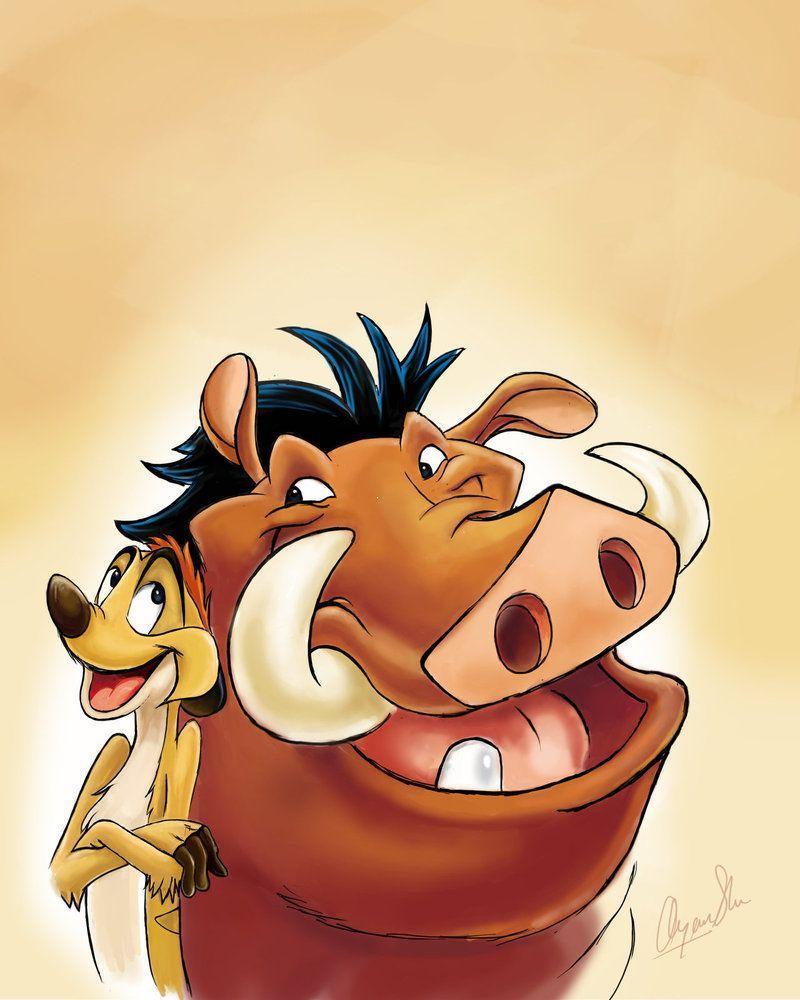 Timon And Pumbaa Wallpaper