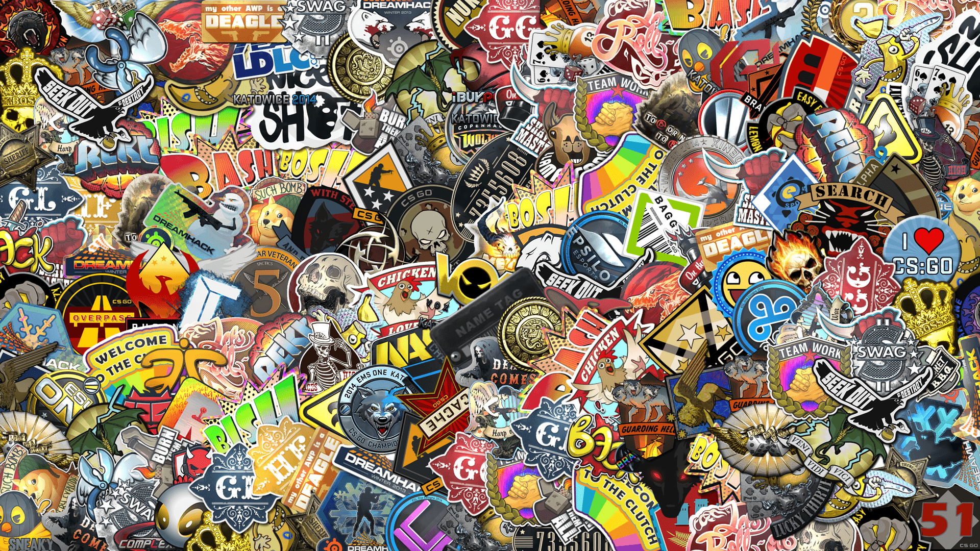 Stickerbomb Wallpapers Wallpaper Cave