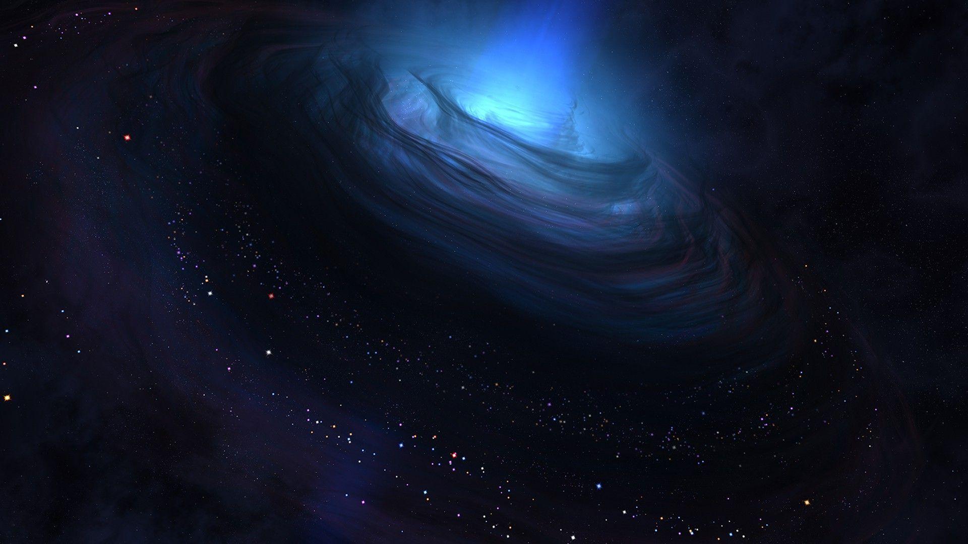Blue Galaxy Wallpapers Wallpaper Cave