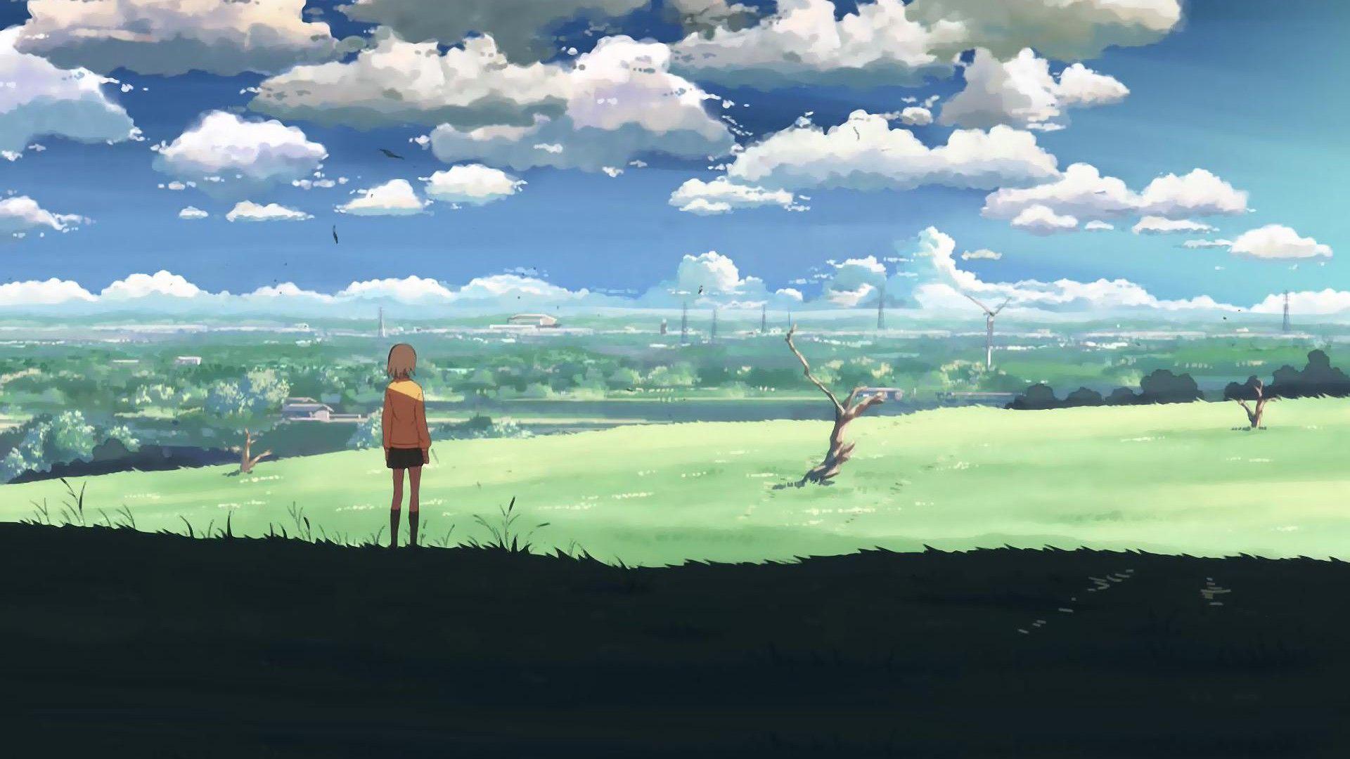 Anime Landscape Wallpapers Wallpaper Cave