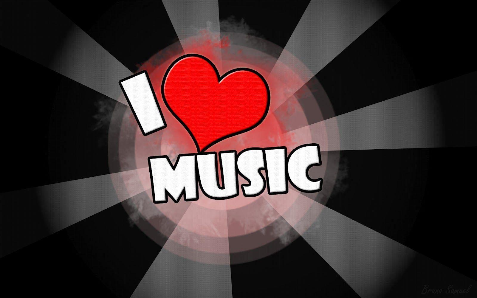 I Love Music Wallpapers Wallpaper Cave
