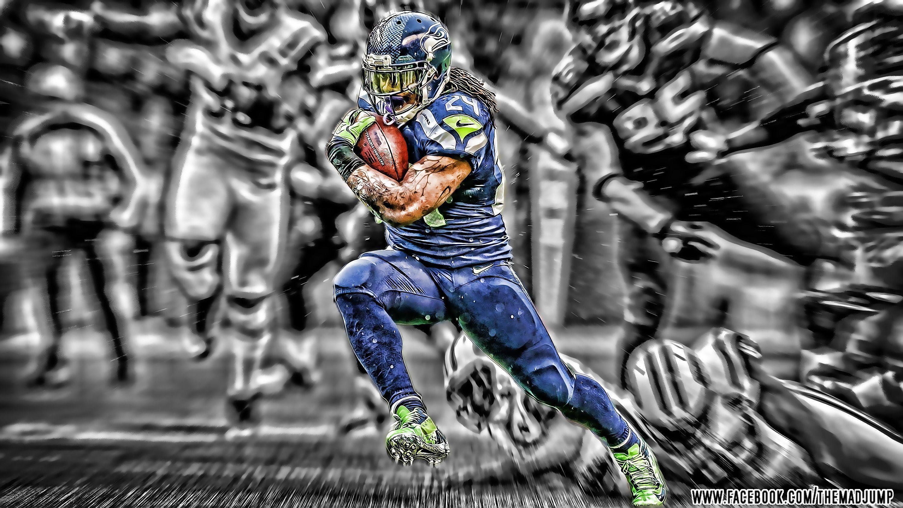 Marshawn Lynch 2017 Wallpapers Wallpaper Cave