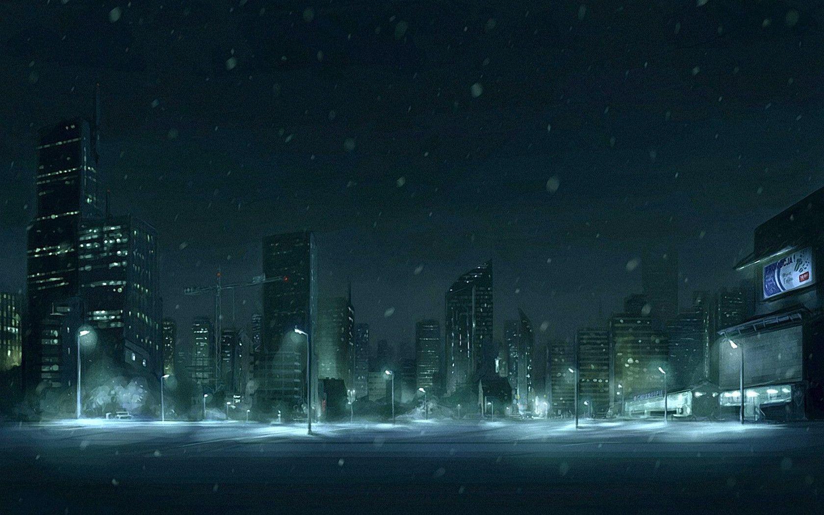Winter City Wallpapers Wallpaper Cave