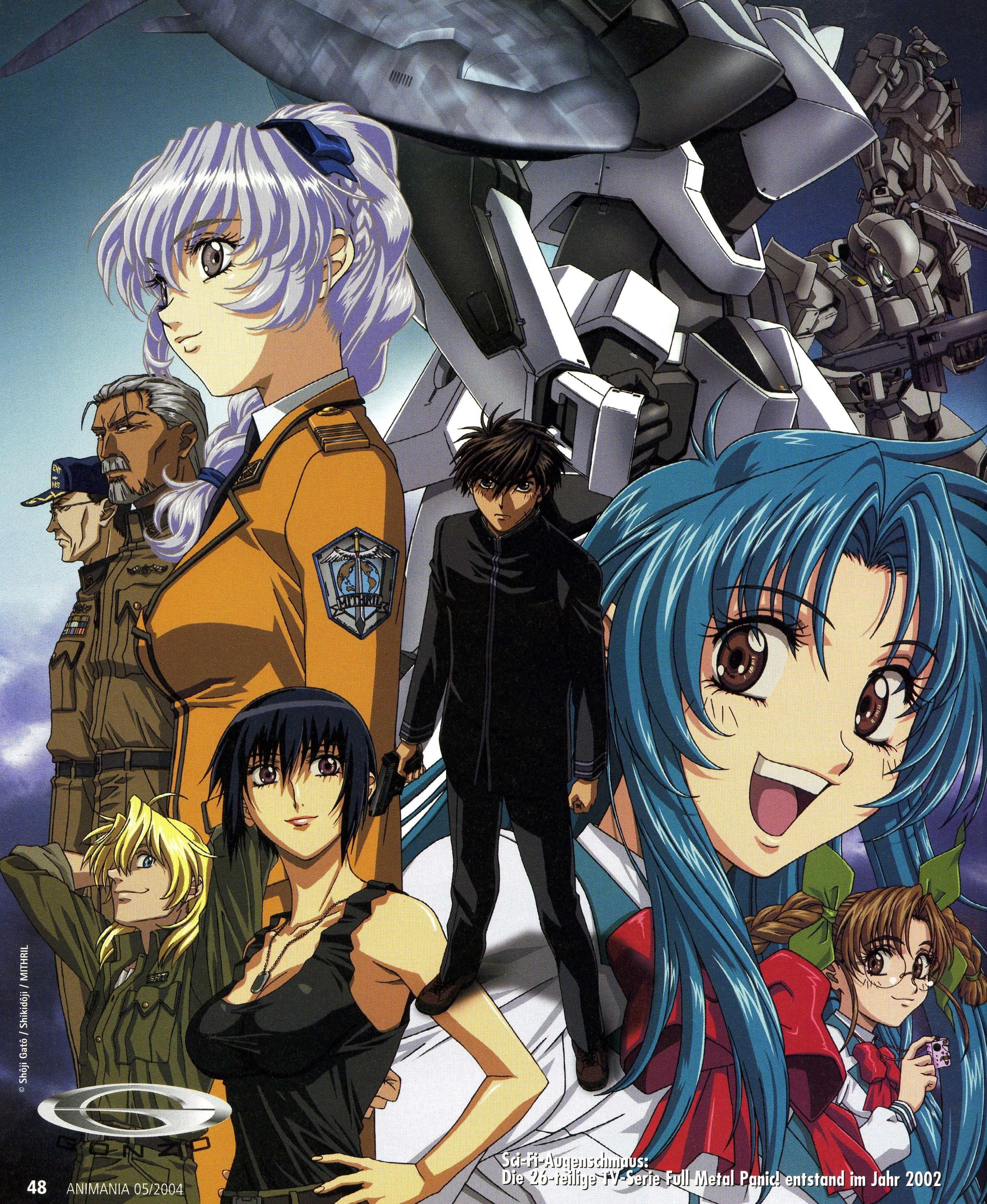 Full Metal Panic! Wallpapers Wallpaper Cave