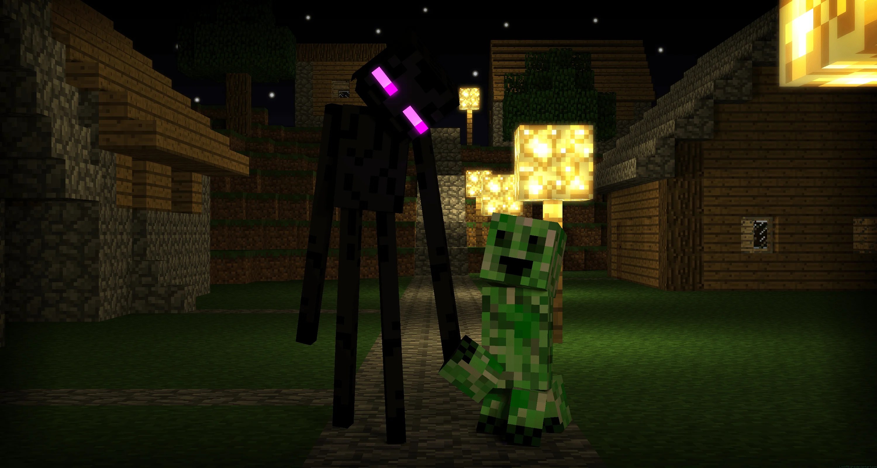 Minecraft Enderman Wallpapers Wallpaper Cave