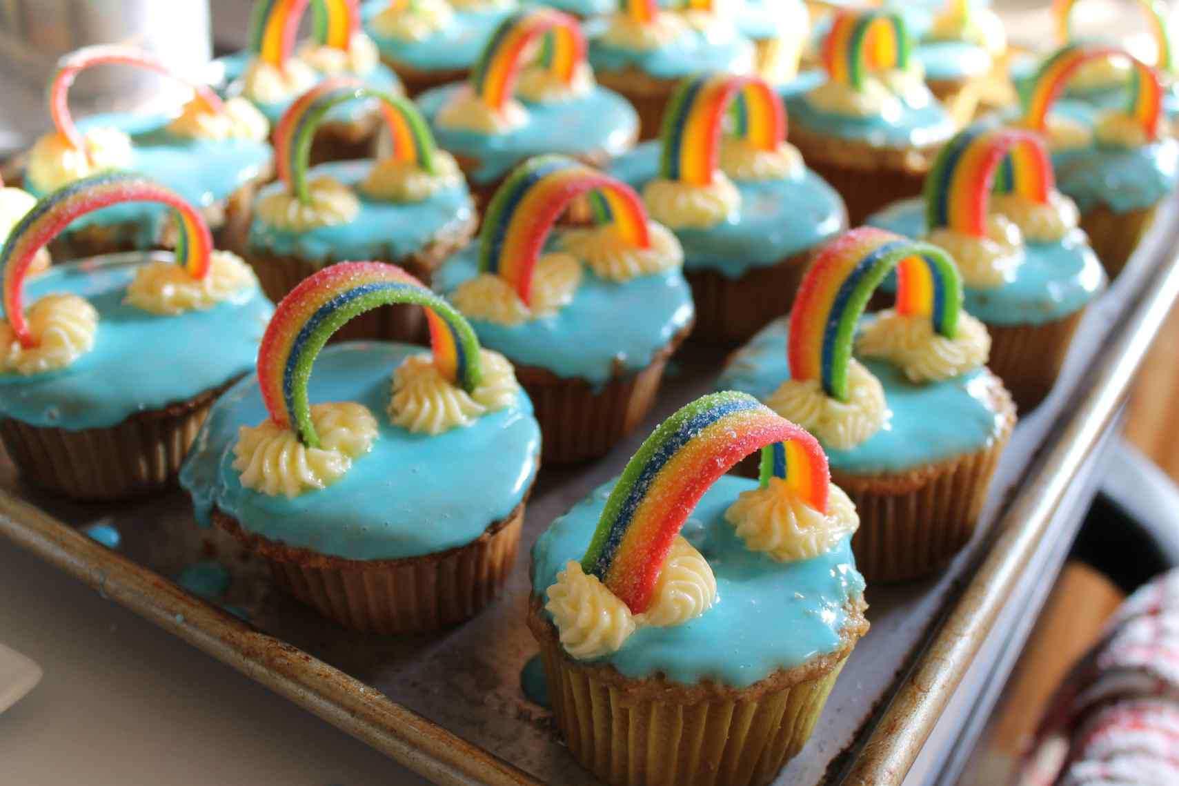 Rainbow Cupcakes Wallpapers Wallpaper Cave