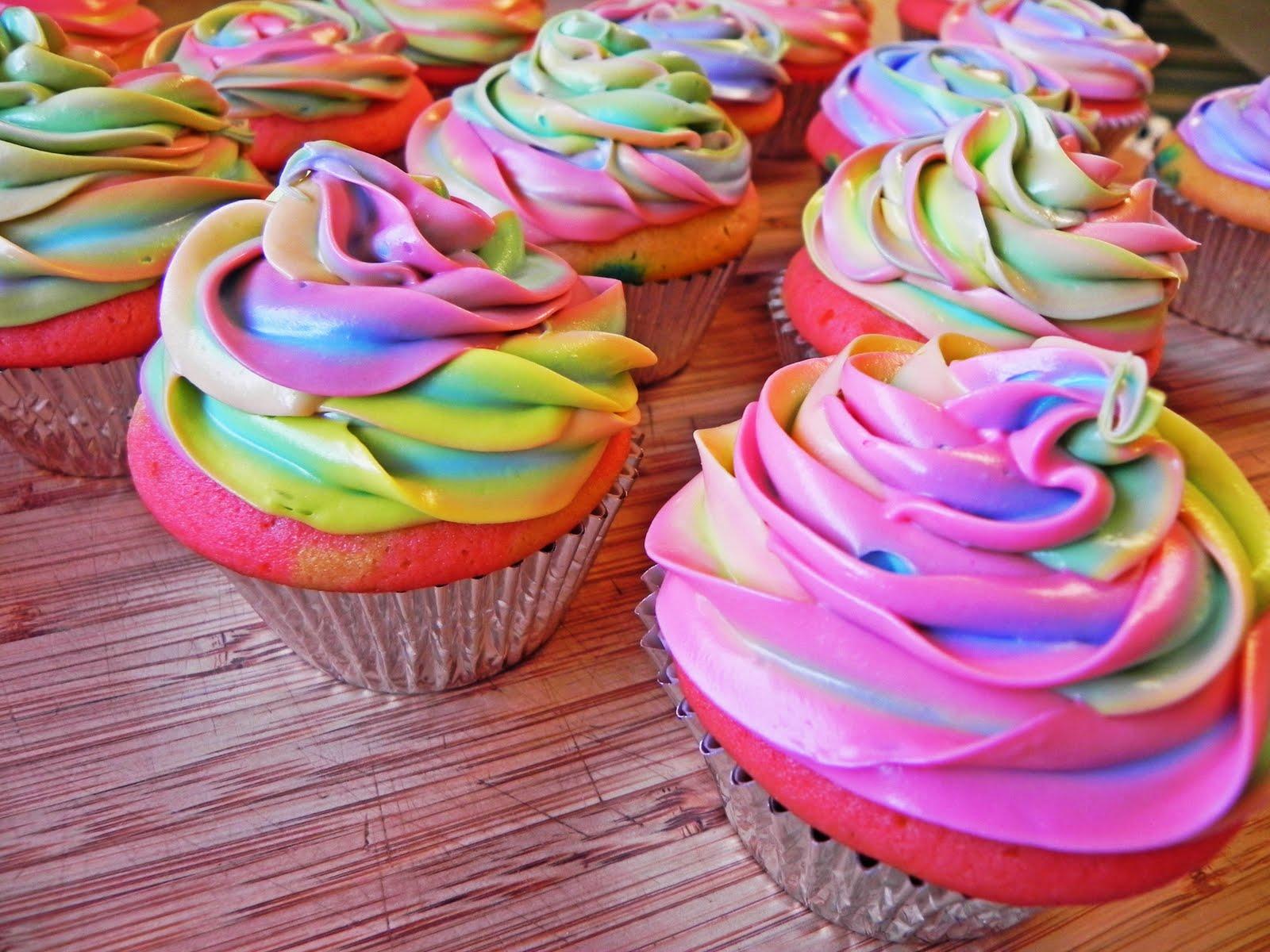 Rainbow Cupcakes Wallpapers Wallpaper Cave