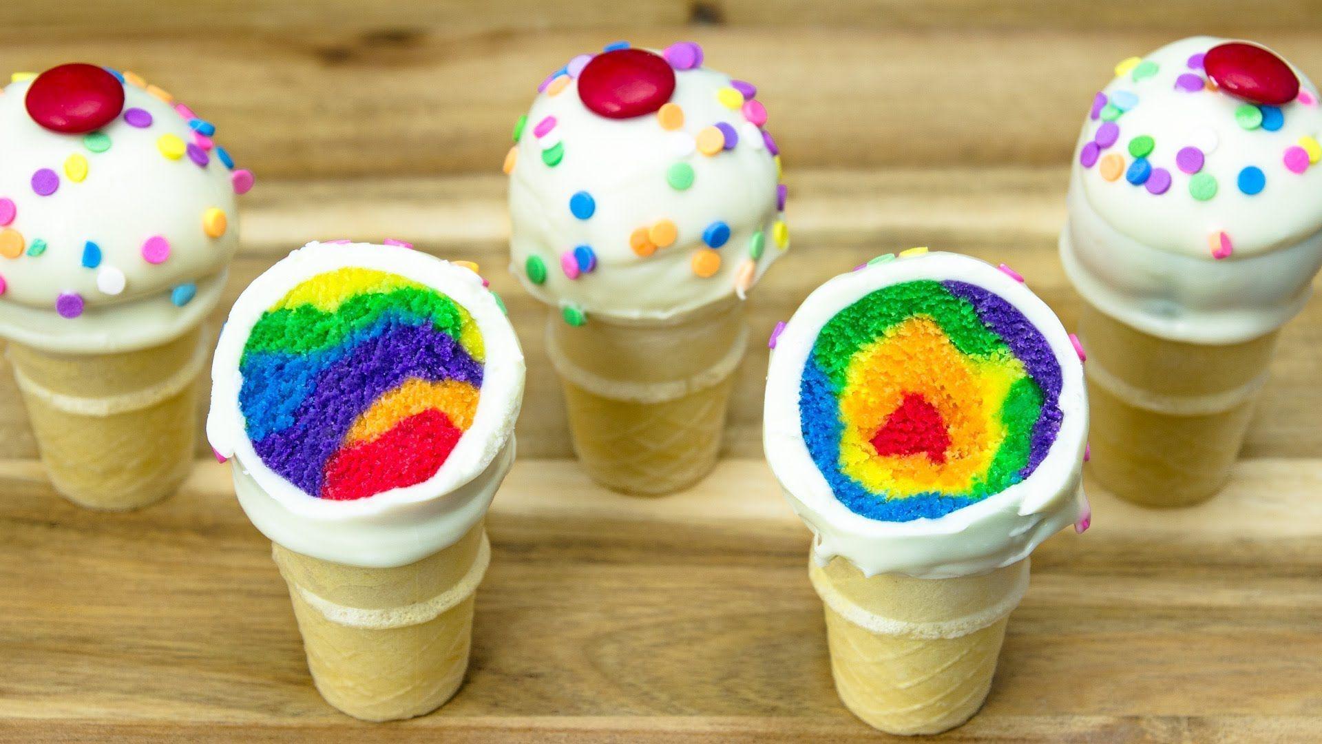 Rainbow Cupcakes Wallpapers Wallpaper Cave