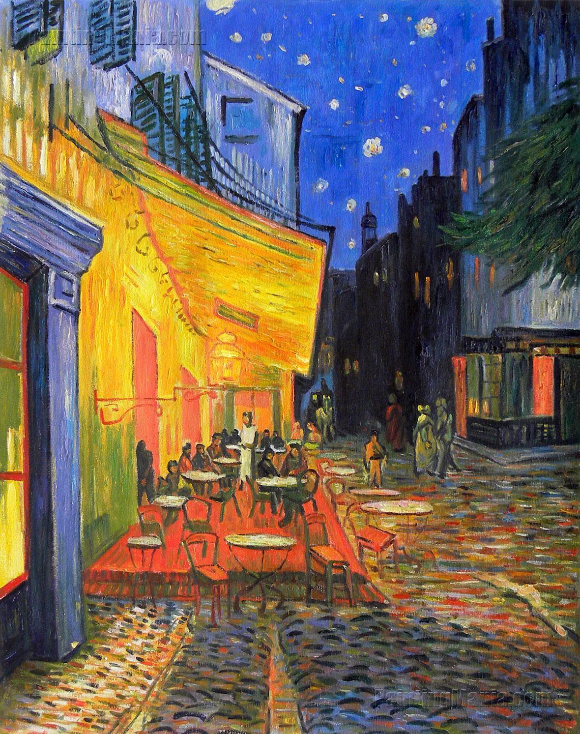 Van Gogh Café Terrace At Night Wallpapers Wallpaper Cave