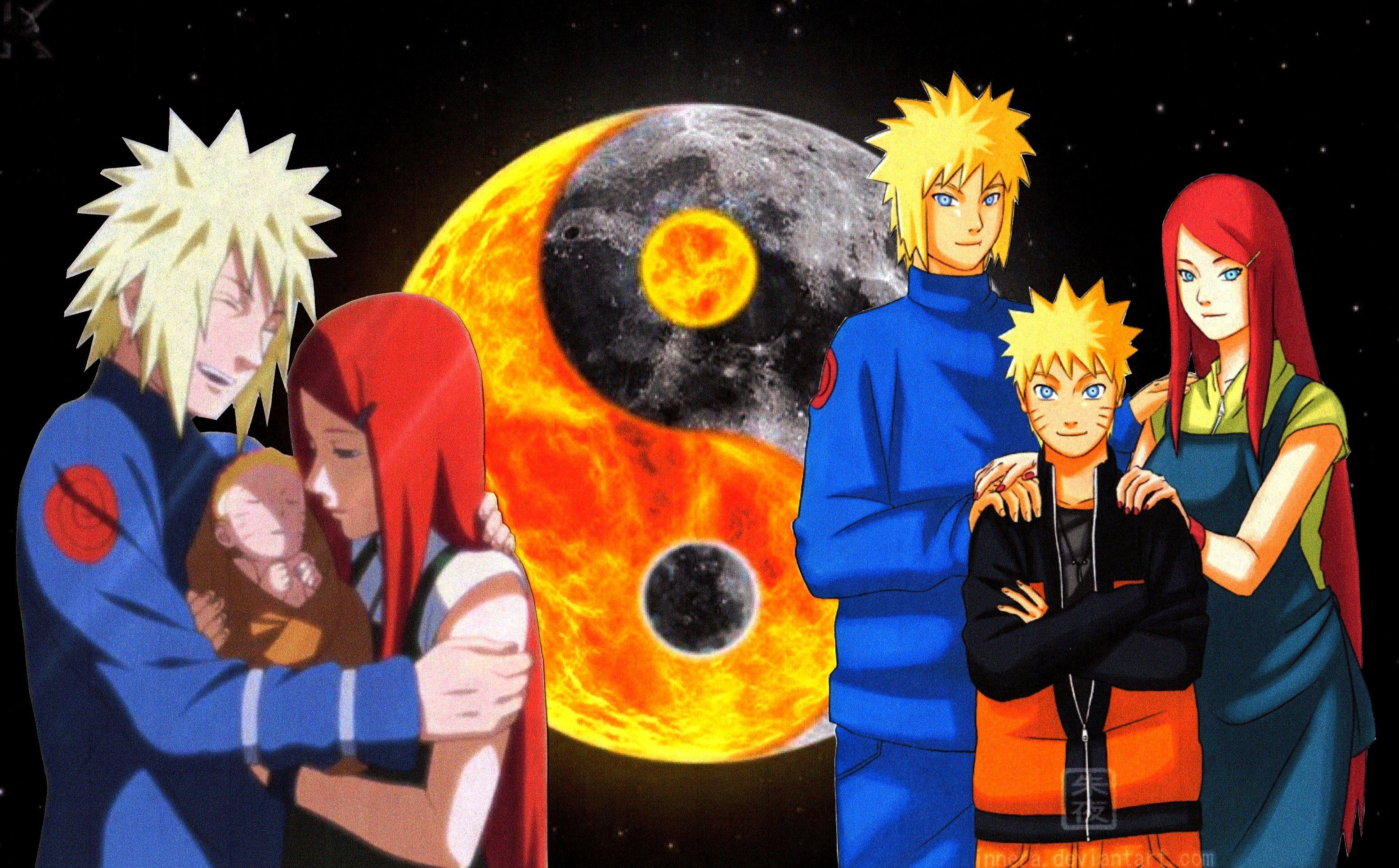 Minato And Kushina Wallpapers Wallpaper Cave