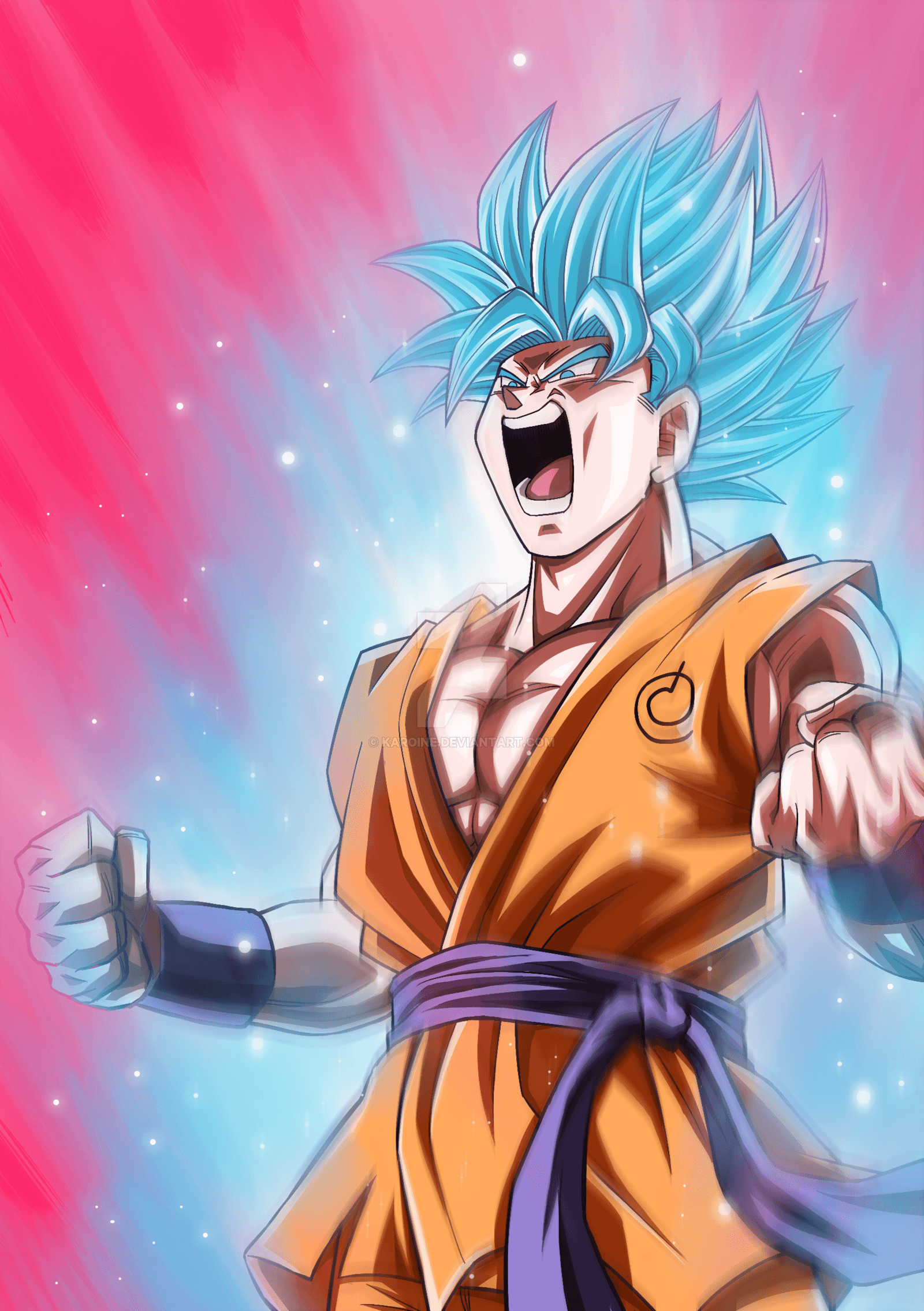 Goku Super Saiyan Blue Wallpapers Wallpaper Cave