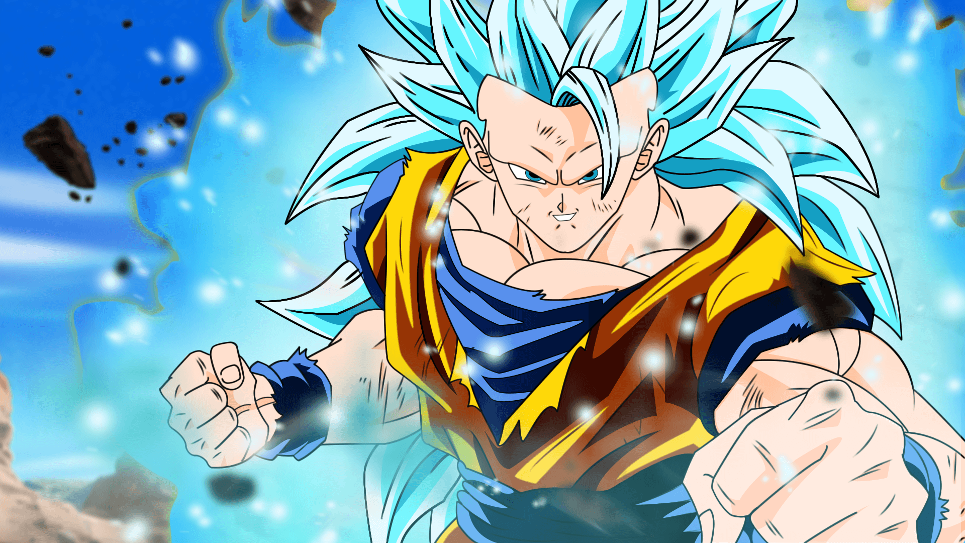 Goku Super Saiyan Blue Wallpapers Wallpaper Cave