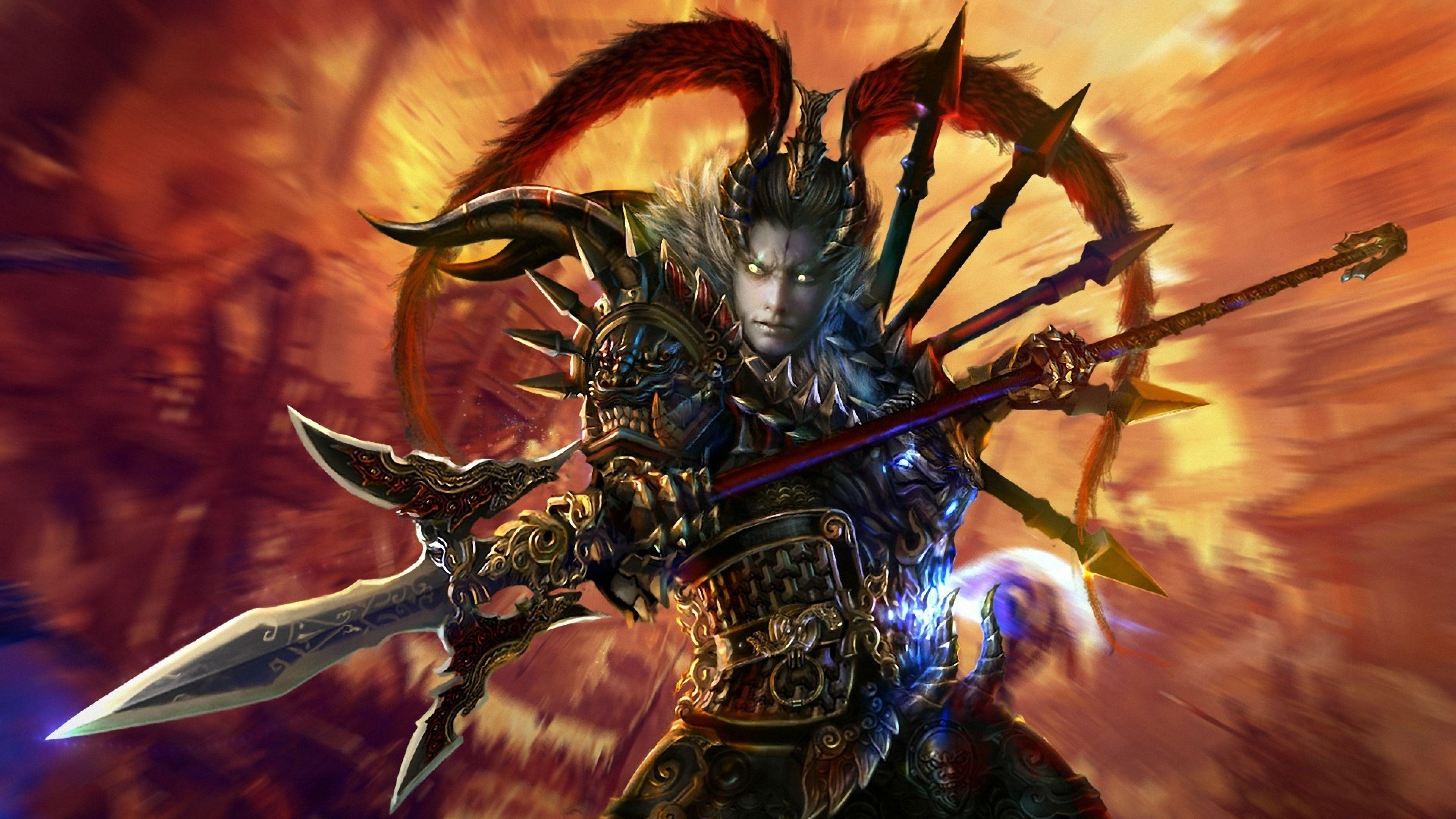Dynasty Warriors 8 Wallpapers HD Lu Bu Wallpaper Cave