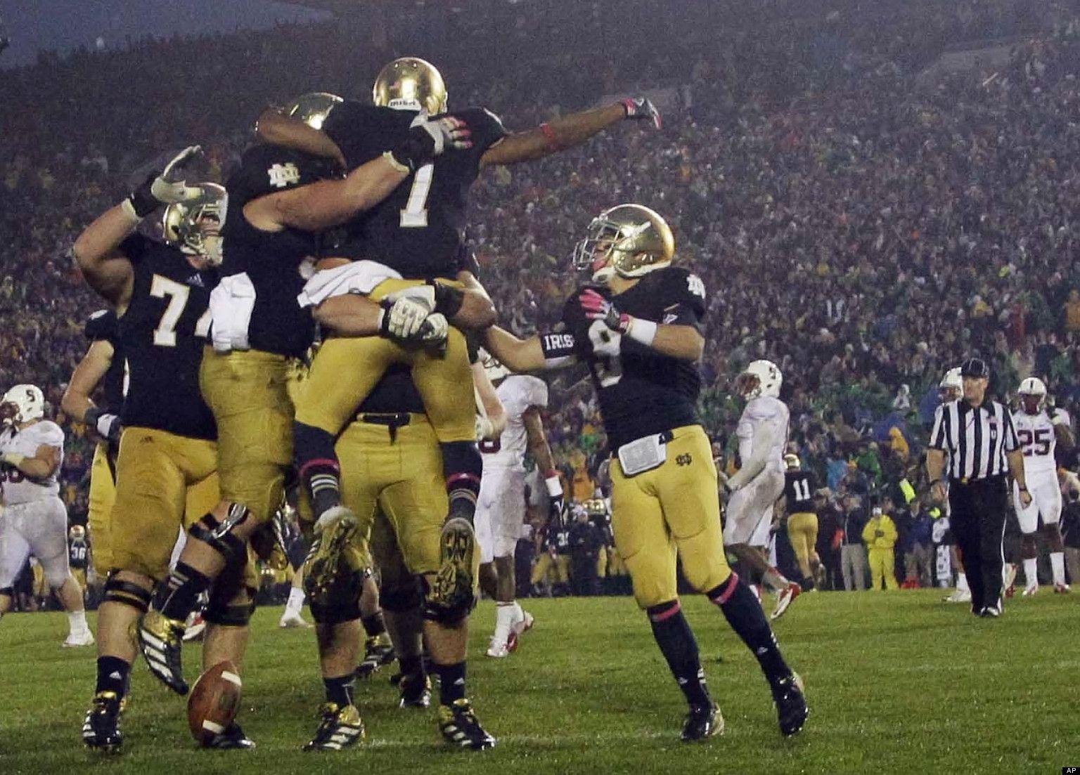 Notre Dame Fighting Irish Wallpapers Wallpaper Cave