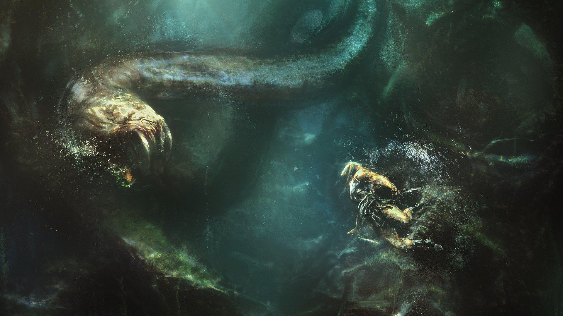 Sea Monsters Wallpapers Wallpaper Cave