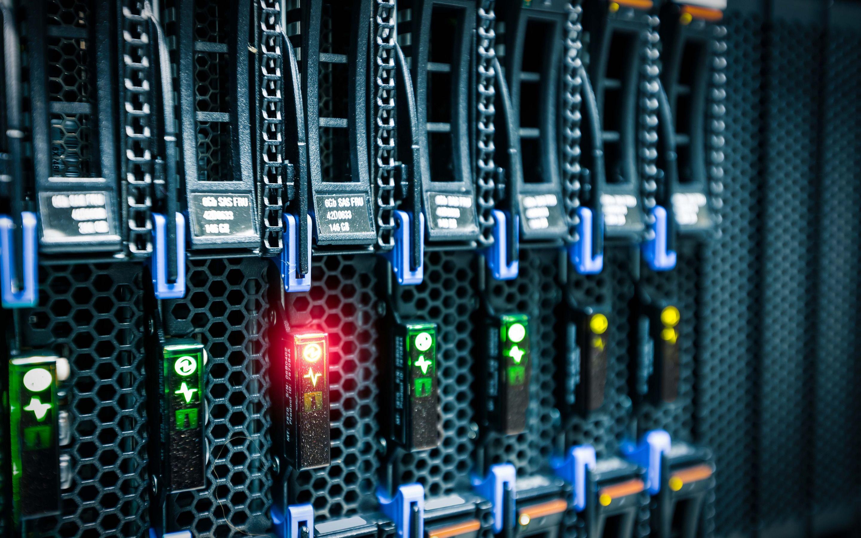 Data Center 4K Wallpaper