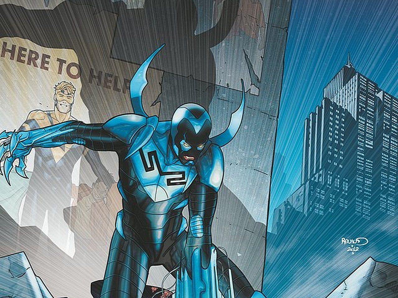 Blue Beetle Wallpapers Wallpaper Cave
