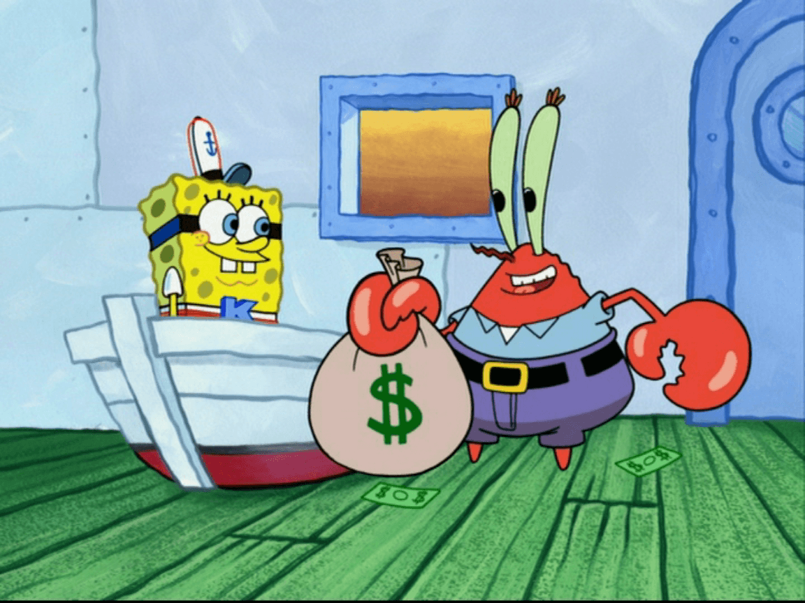 Mr. Krabs Wallpapers Wallpaper Cave