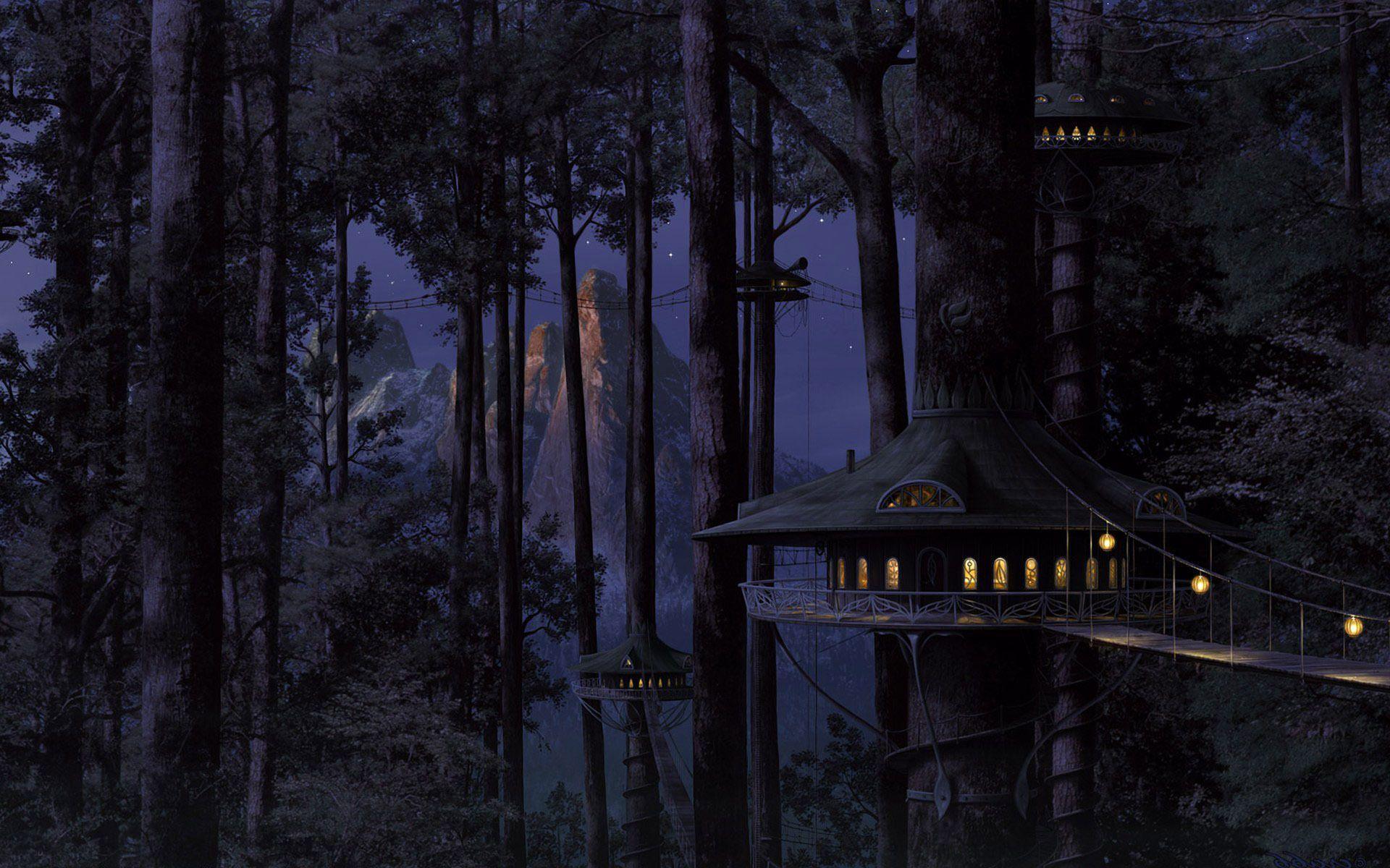 Tree House Wallpapers Wallpaper Cave