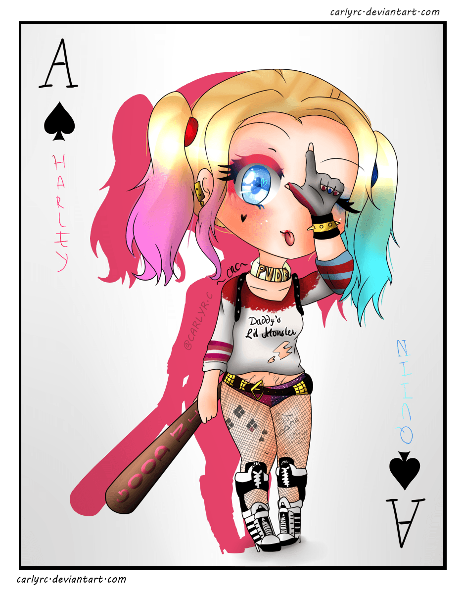 Chibi Harley Quinn Wallpapers Wallpaper Cave