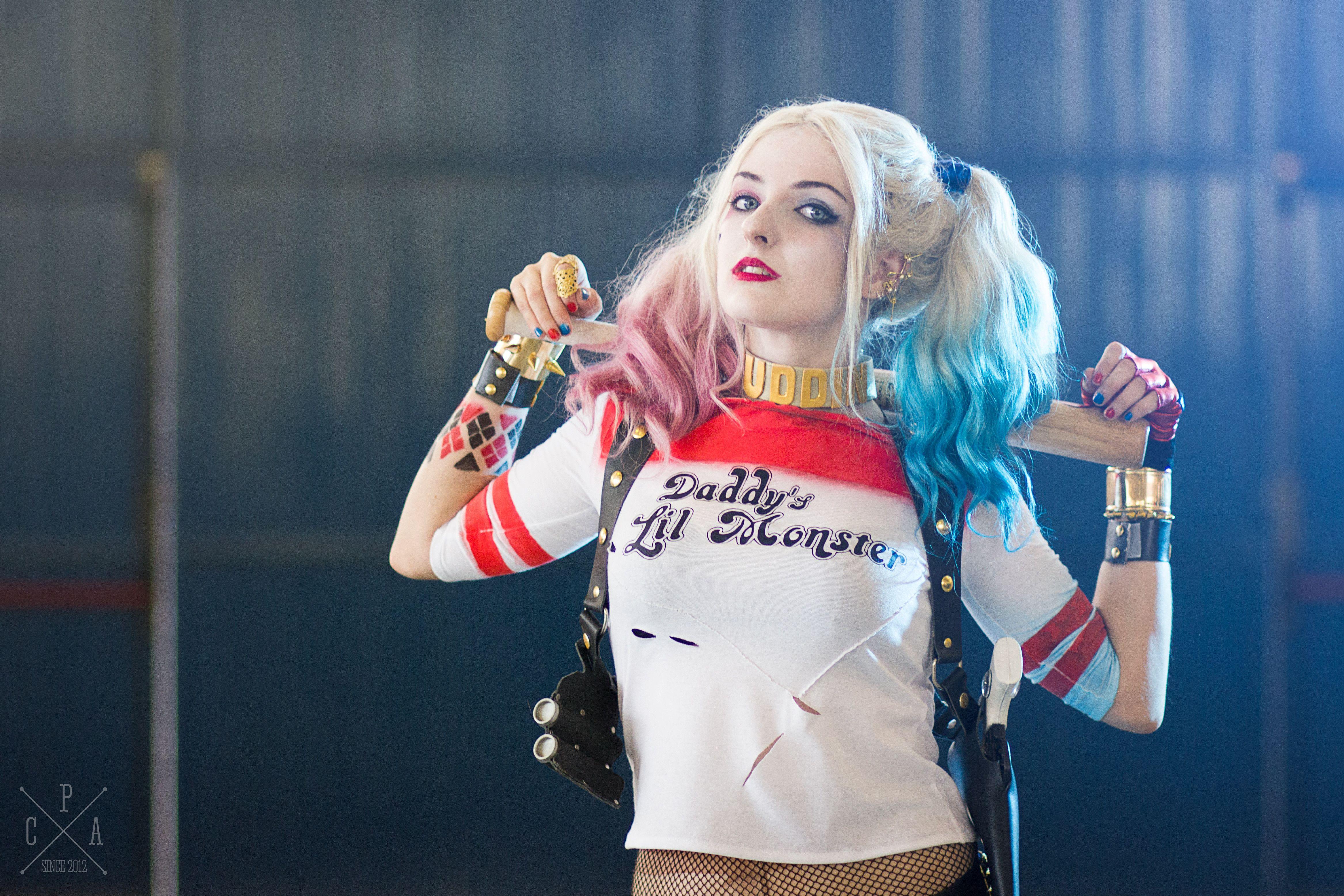 Harley Quinn Daddy's Lil Monster Wallpapers Wallpaper Cave