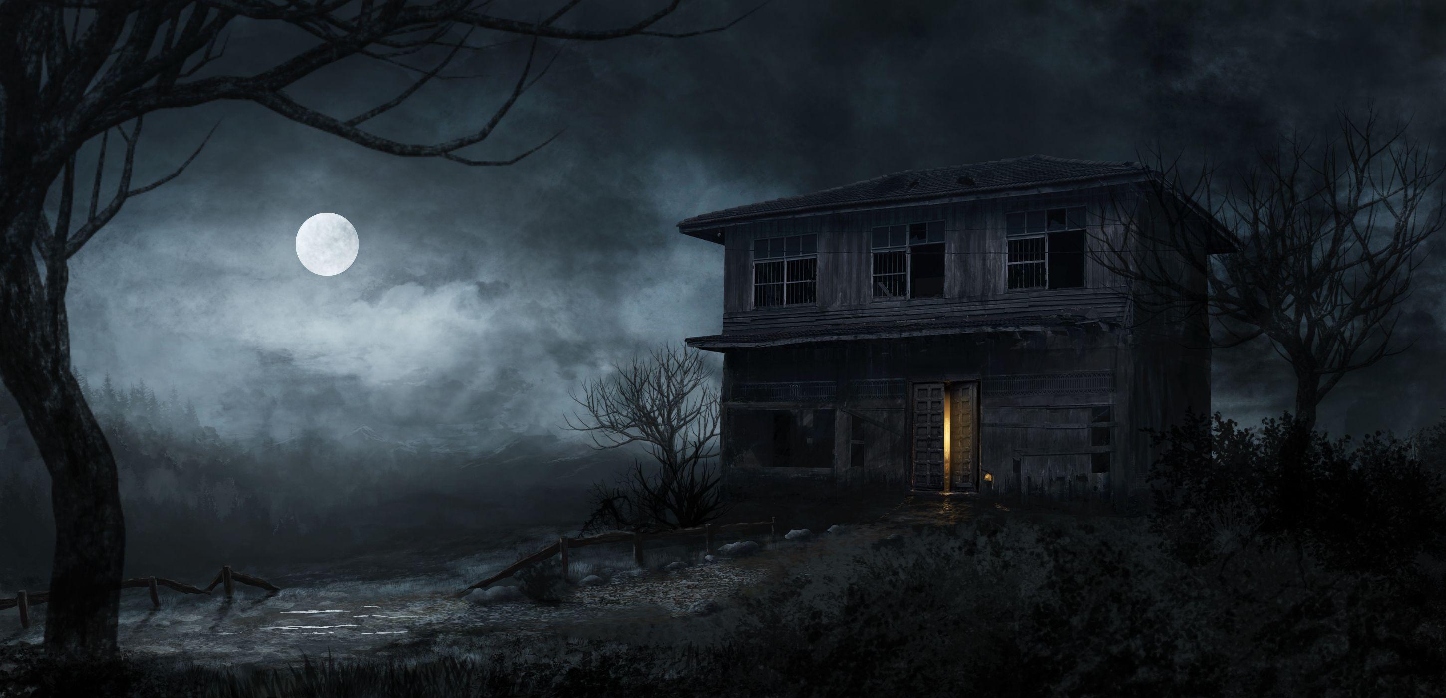 Ghost House Wallpapers Wallpaper Cave
