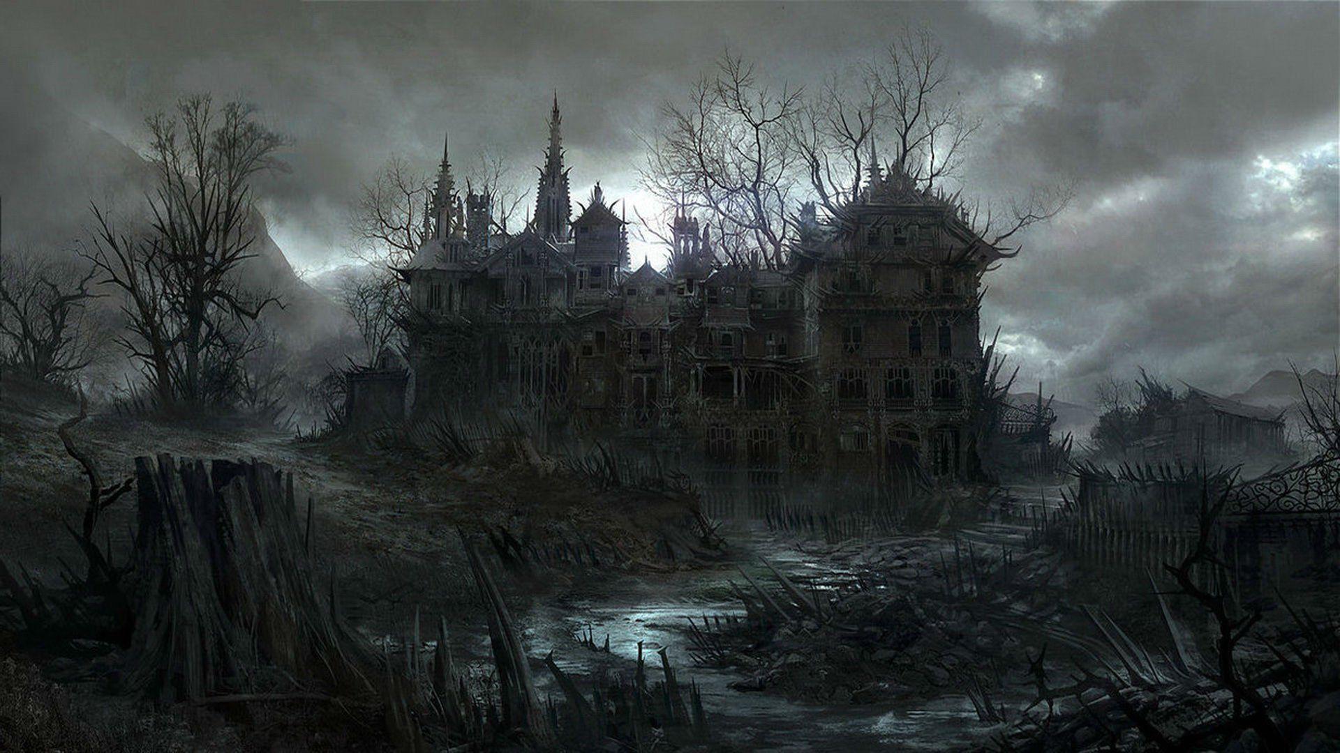 Scary Castle Wallpapers Wallpaper Cave