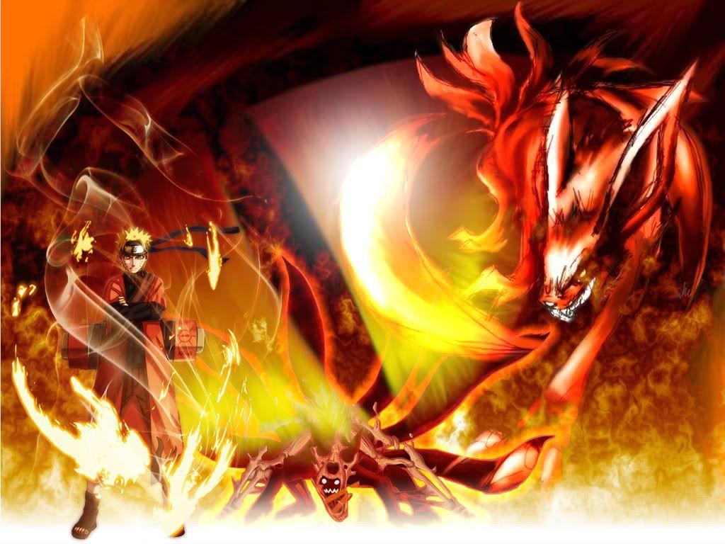 Naruto Kyūbi Mode Wallpapers Wallpaper Cave