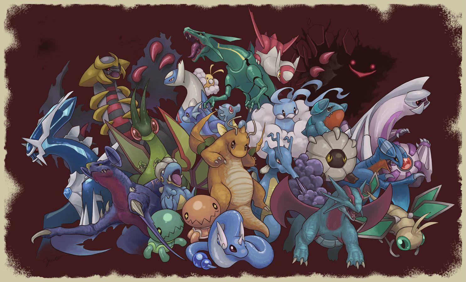 Dragontype Pokémon Wallpapers Wallpaper Cave