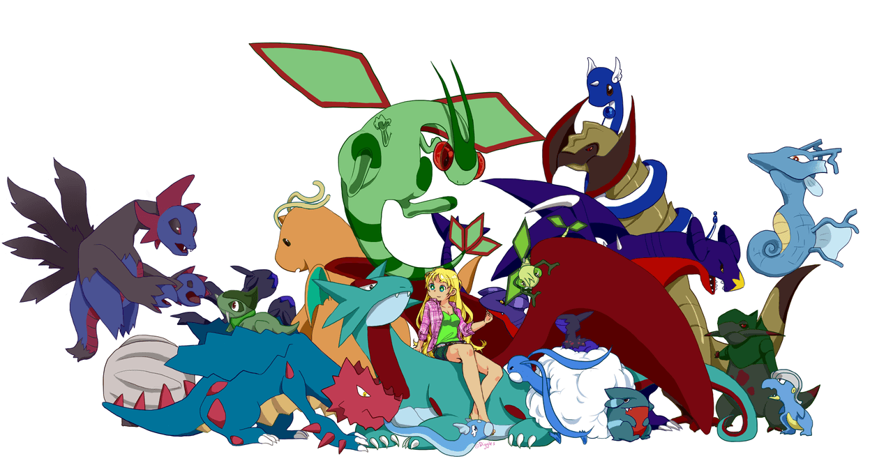 Dragontype Pokémon Wallpapers Wallpaper Cave