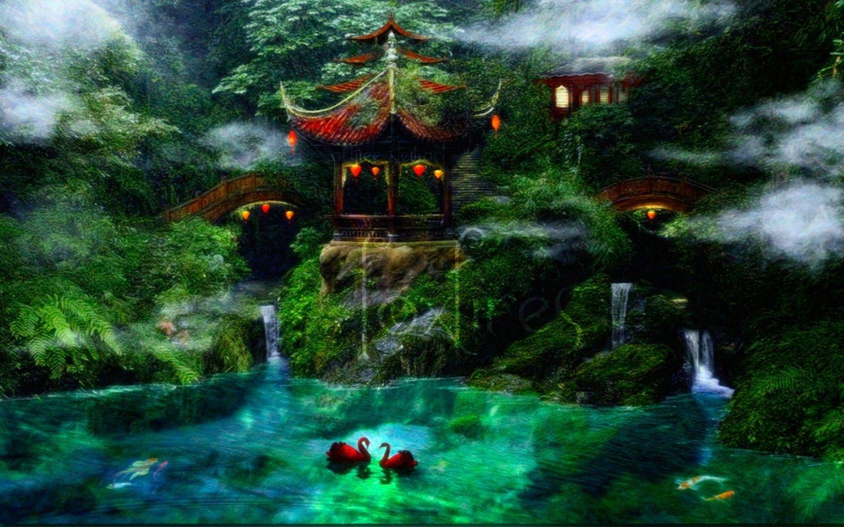 Pagoda Wallpapers Wallpaper Cave