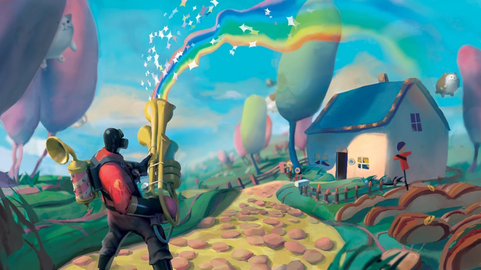 Team Fortress 2 Pyro Wallpapers Wallpaper Cave