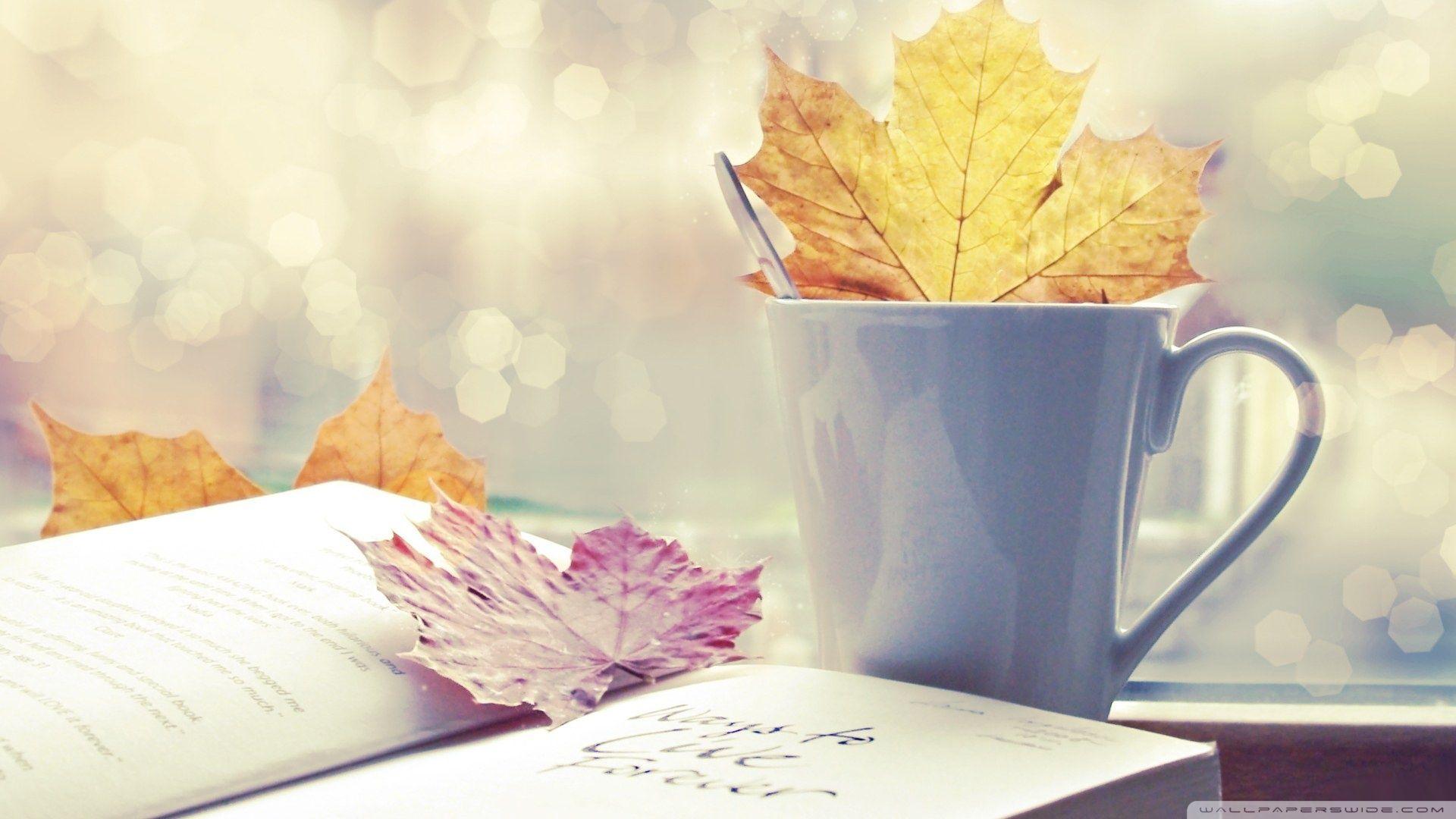 Coffee Winter And Books Wallpapers Wallpaper Cave