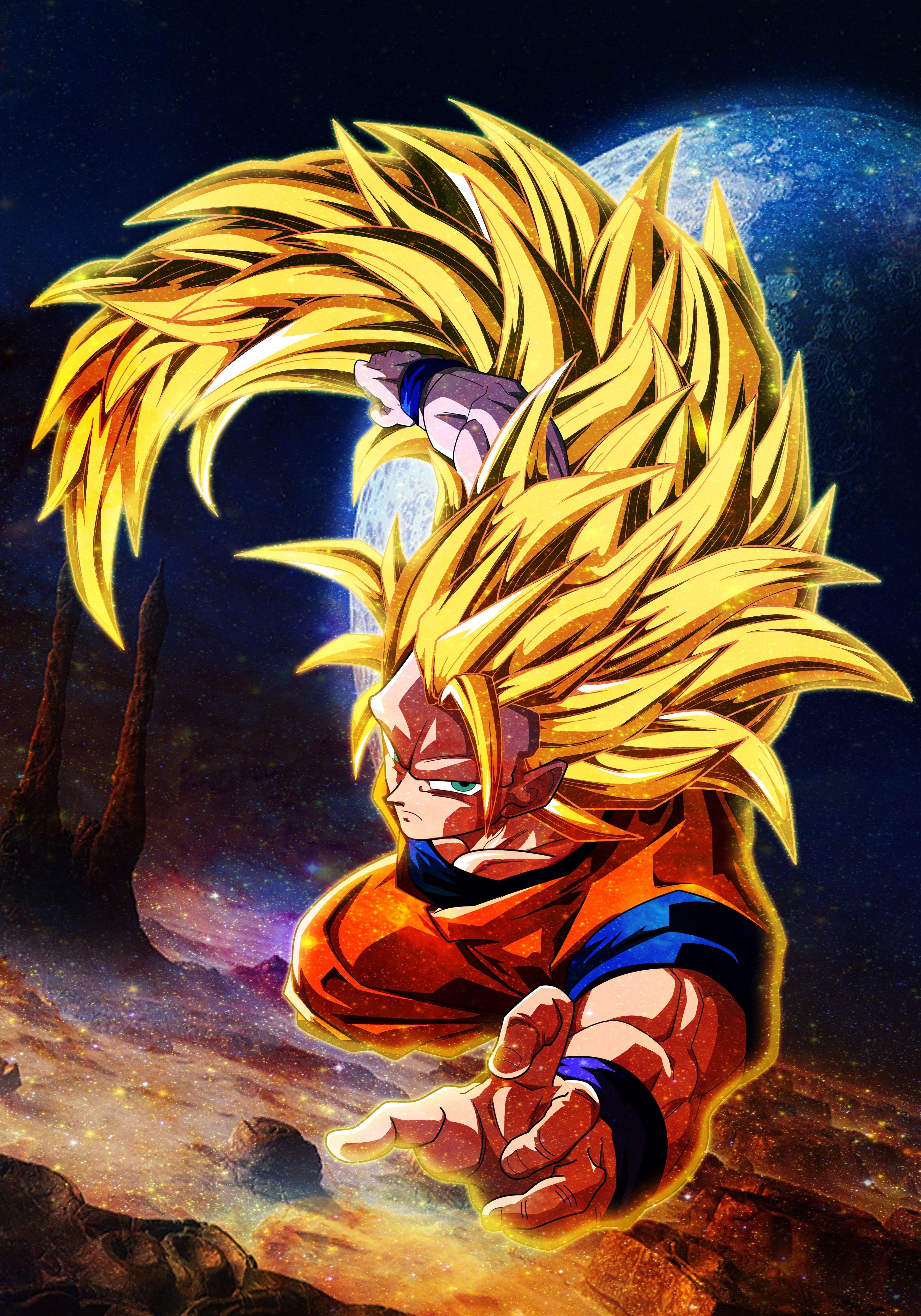 SSJ3 Goku Wallpapers Wallpaper Cave