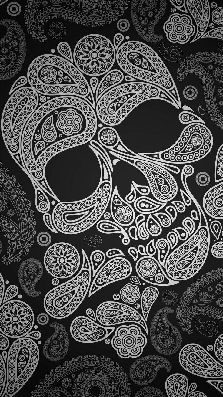Halloween Skull Wallpapers Wallpaper Cave