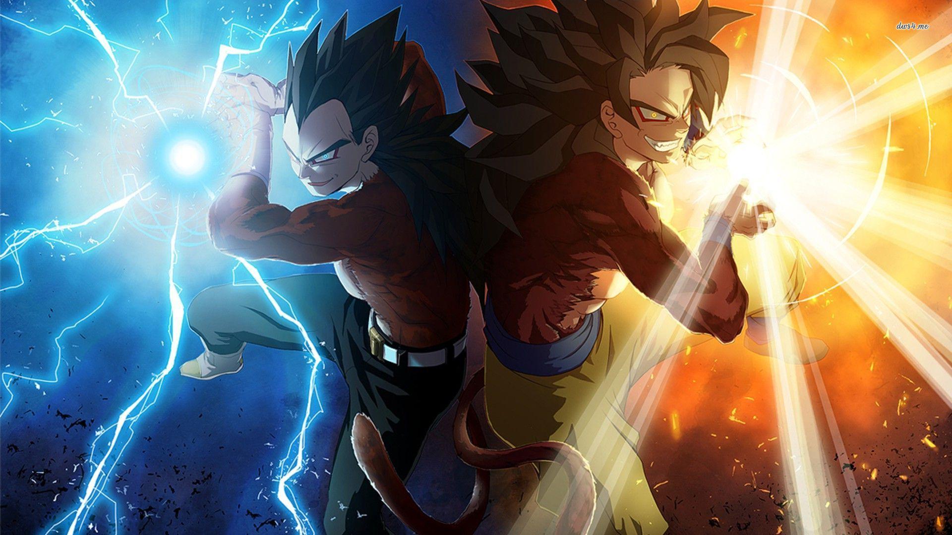 Goku Fighting Wallpapers Wallpaper Cave